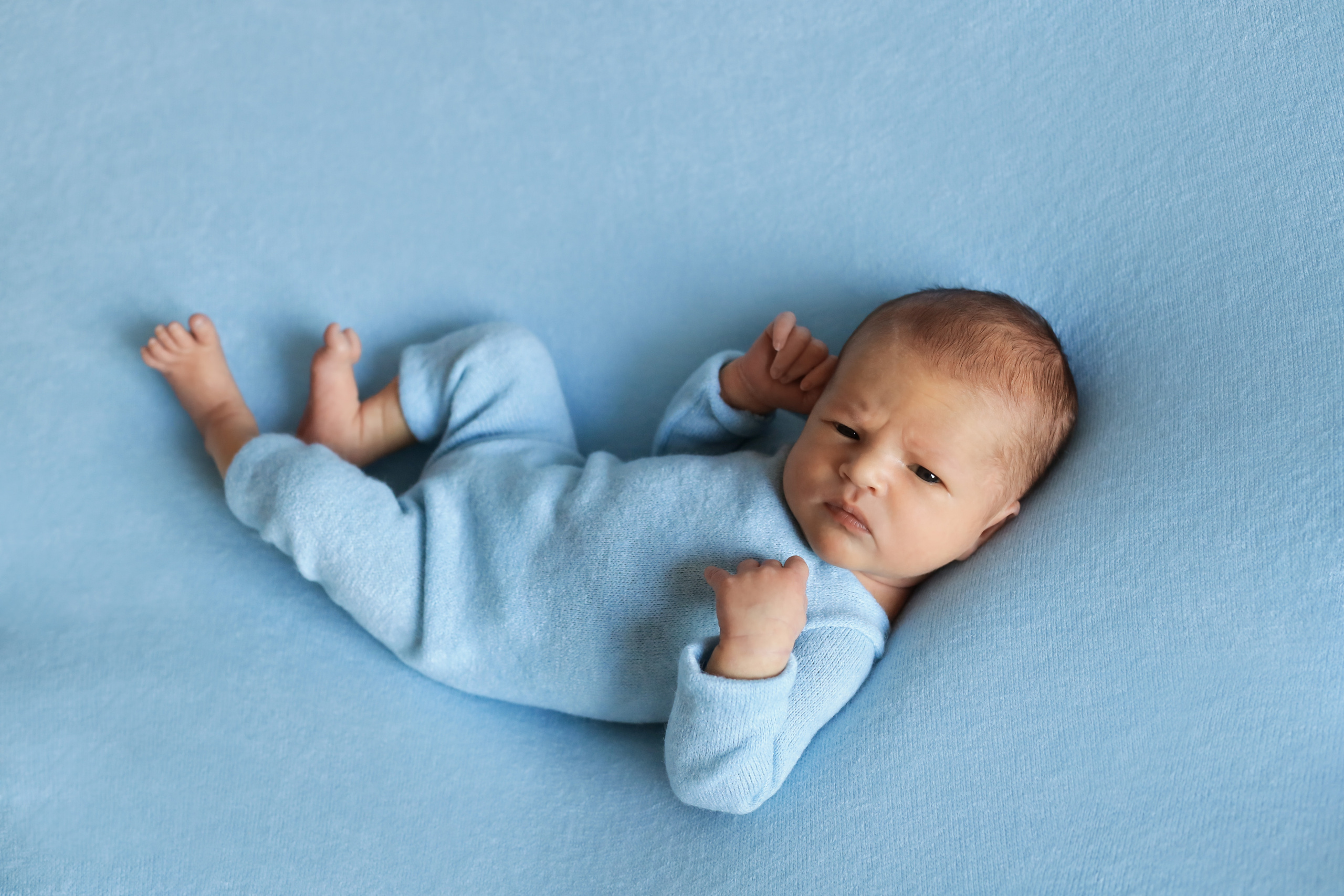 Андрей 8 дней. Семейный фотограф и фотограф новорожденных в Санкт-Петербурге Алина Фе