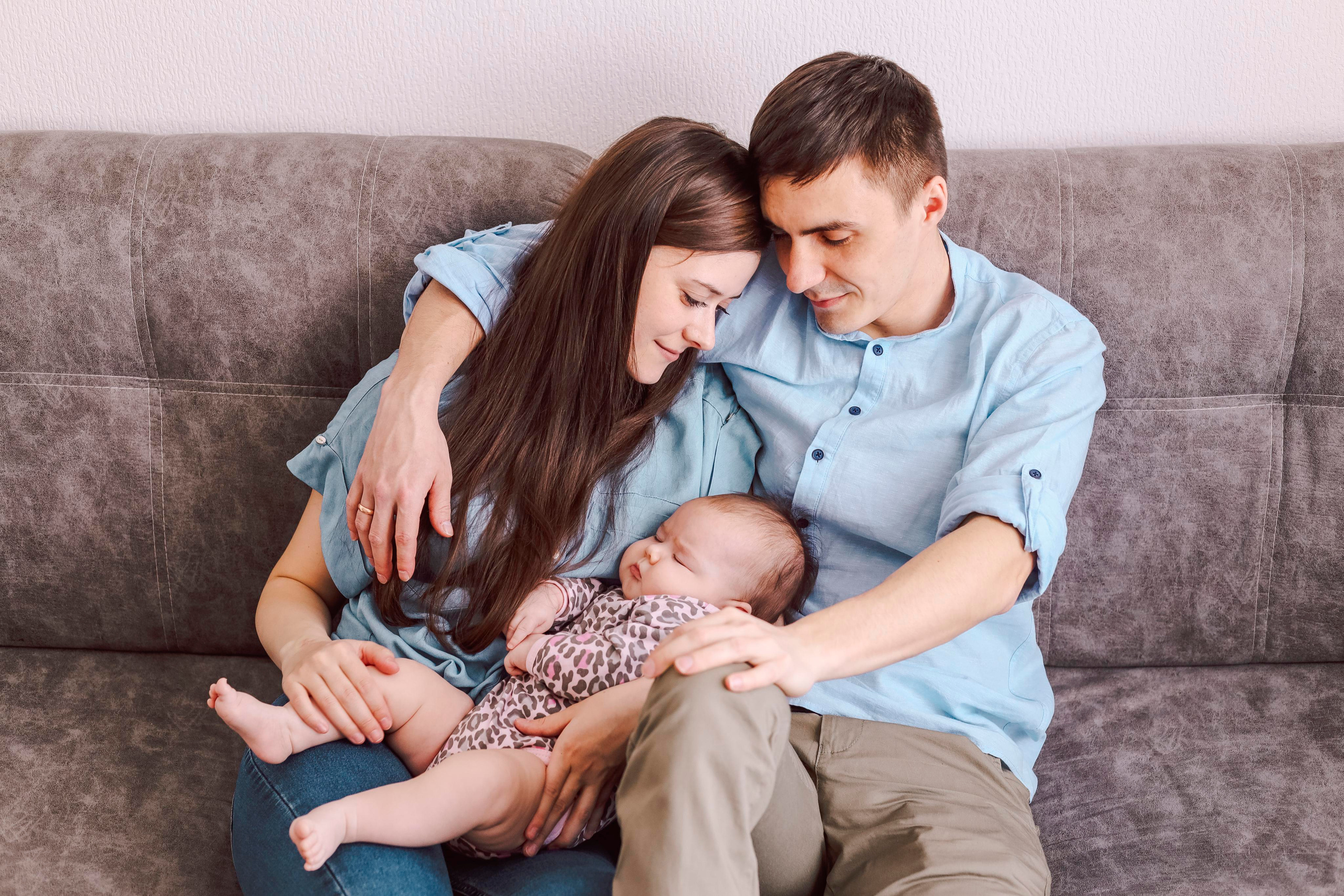 Семья Натальи. Семейный фотограф и фотограф новорожденных в Санкт-Петербурге Алина Фе