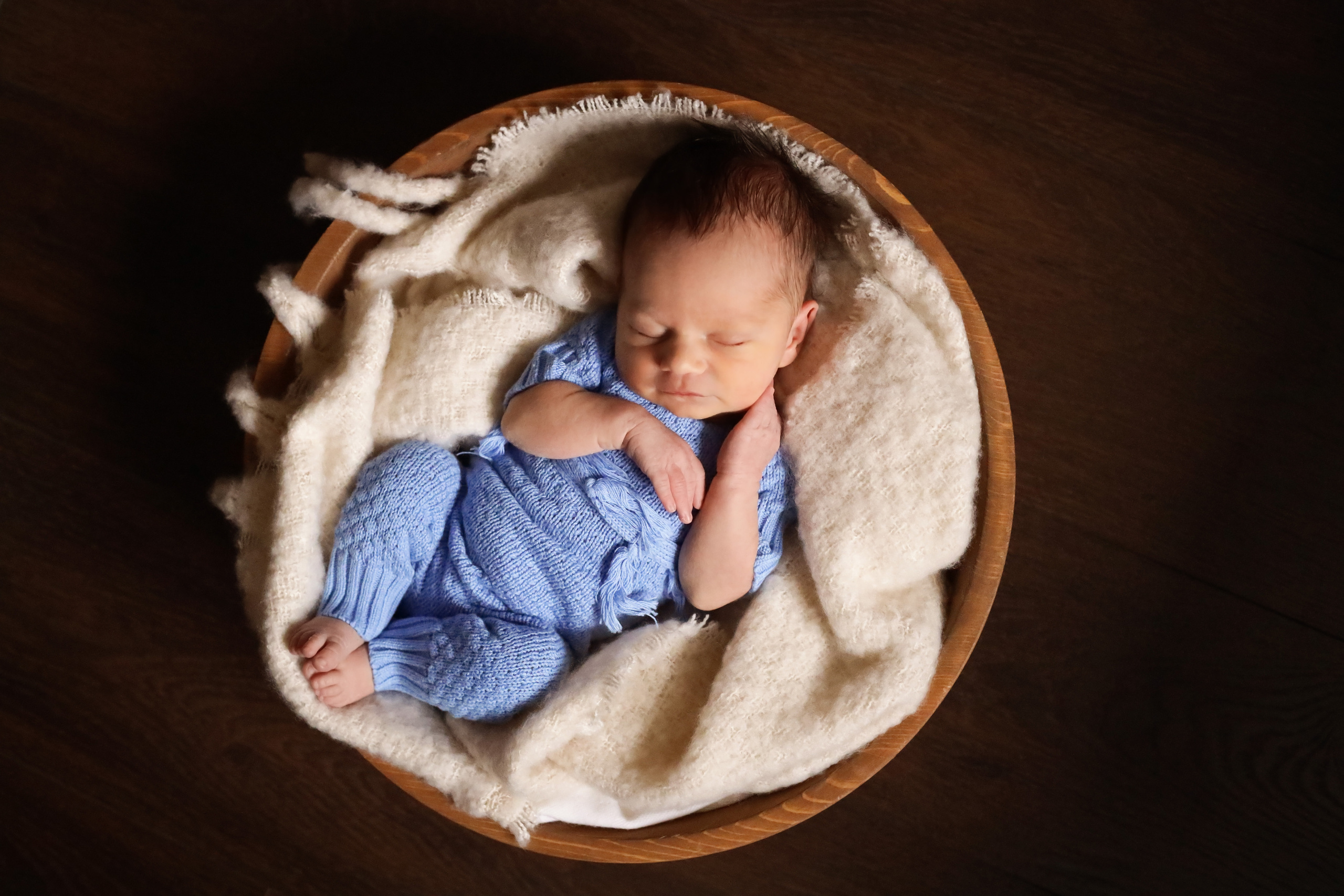 Гриша 7 дней. Семейный фотограф и фотограф новорожденных в Санкт-Петербурге Алина Фе