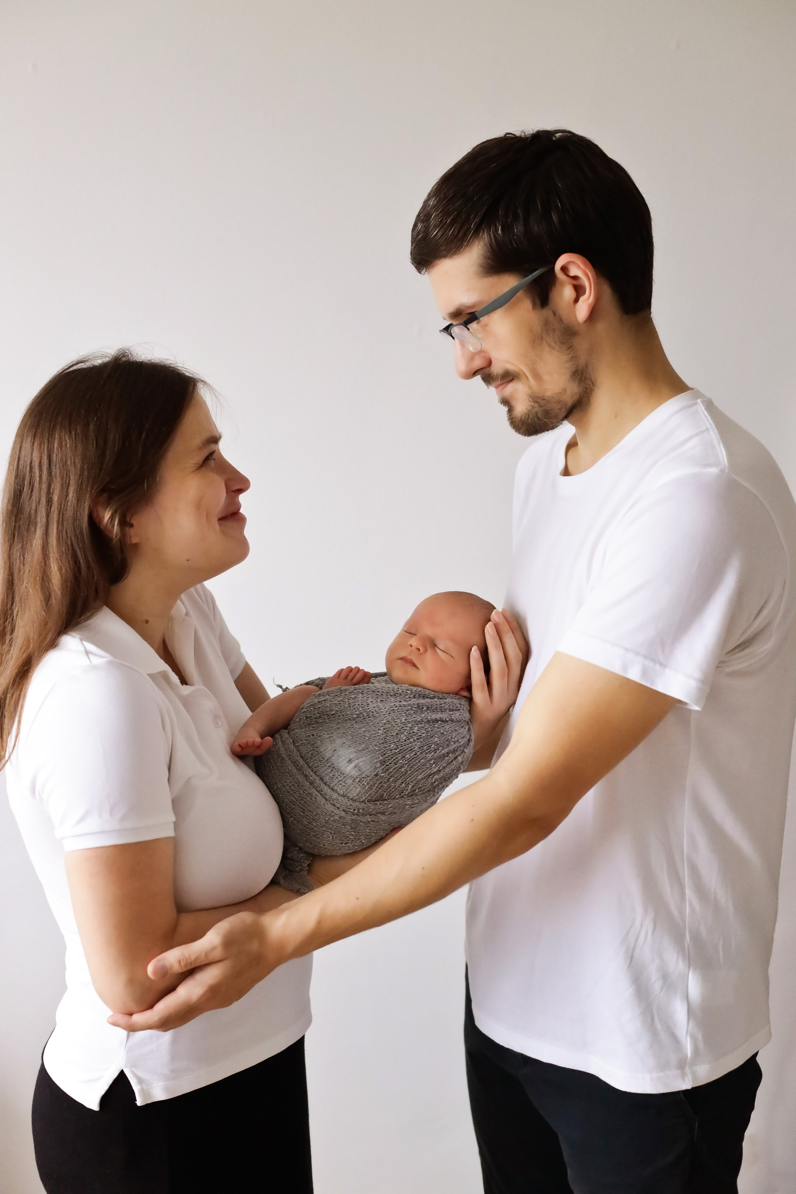 Михаил 11 дней. Семейный фотограф и фотограф новорожденных в Санкт-Петербурге Алина Фе