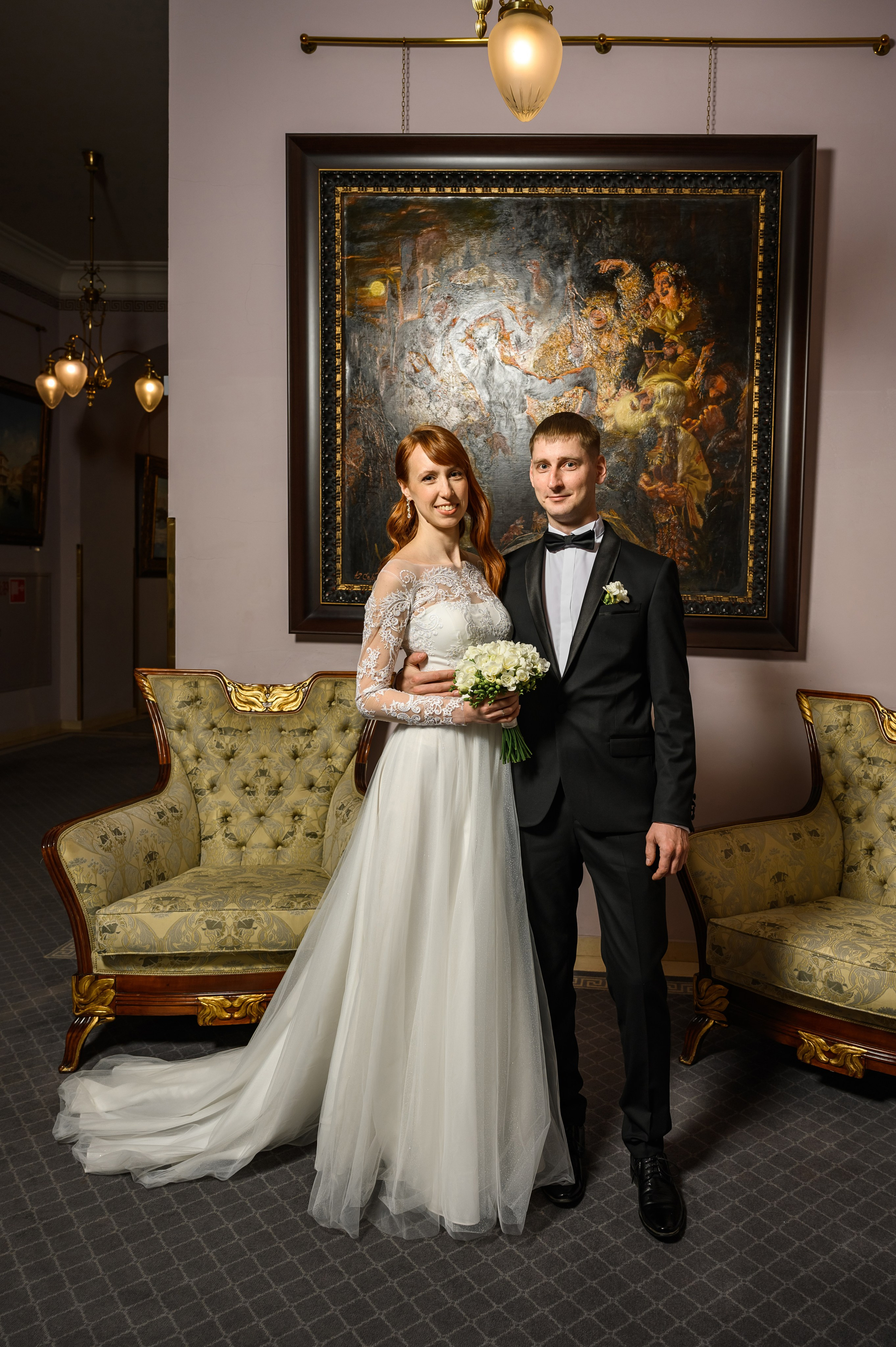 Регистрация брака в гостинице Националь. Свадебный фотограф Москва Юрий Кульман