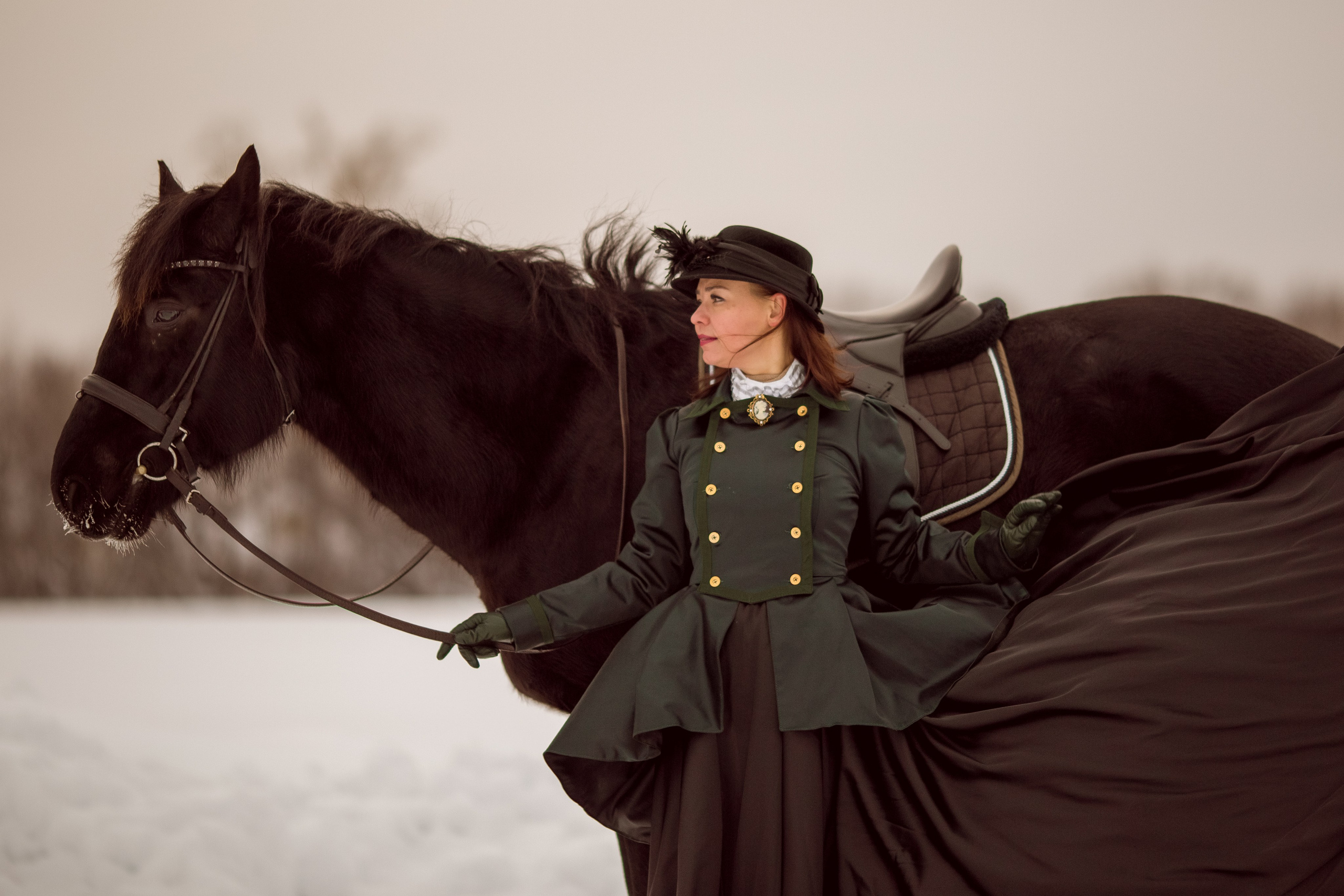 Фотосессия в английском стиле