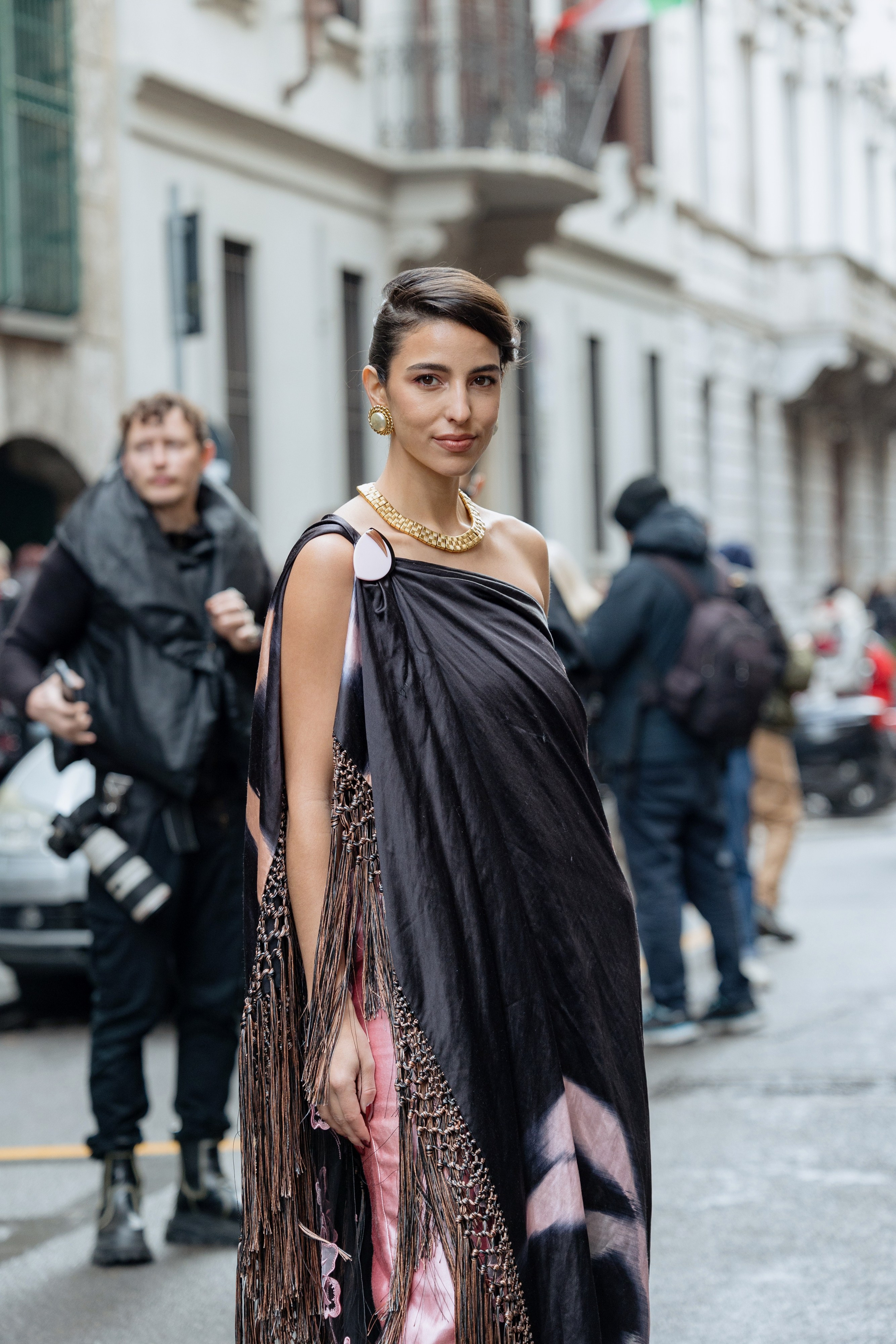 ARMANI MFW FALL/WINTER 24/25. Photographer in Milan Ivan Goncharov