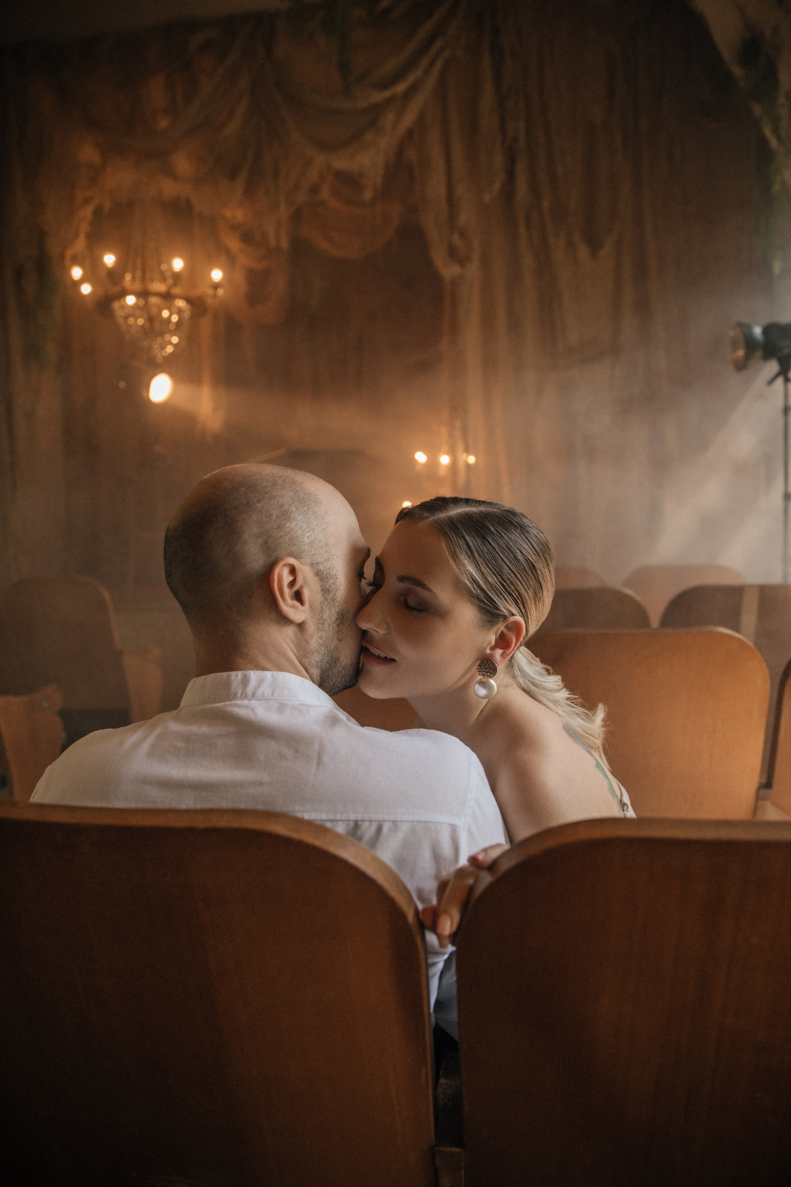 Заброшенный театр. Фотограф в Москве Ольга Сатони