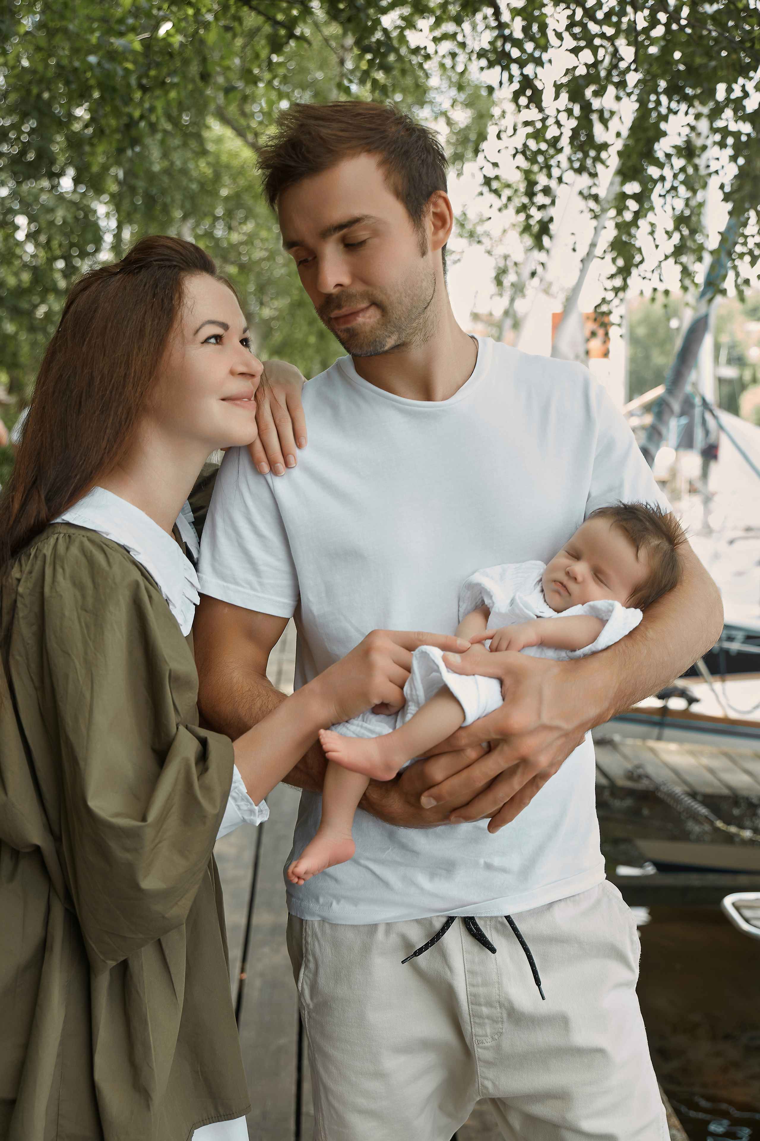Молодая семья. Свадебный фотограф, портретный фотограф в Москве и Саратове Оксана Анциферова
