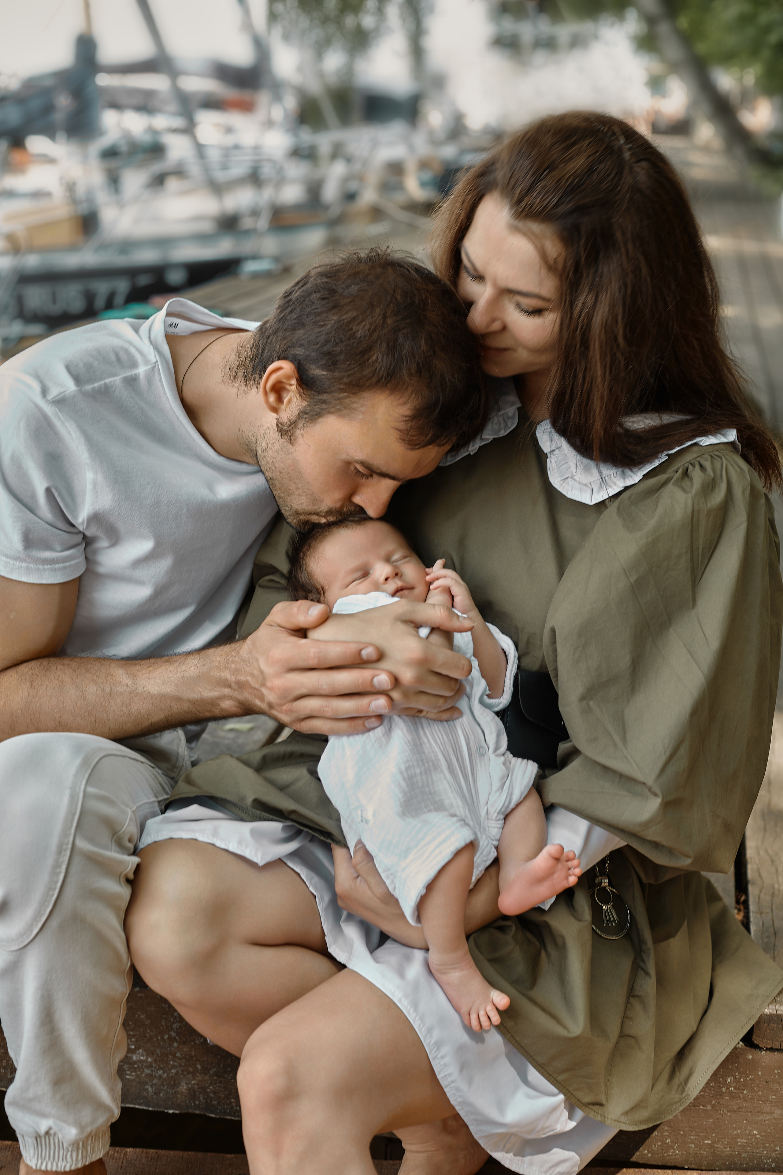 Молодая семья. Свадебный фотограф, портретный фотограф в Москве и Саратове Оксана Анциферова