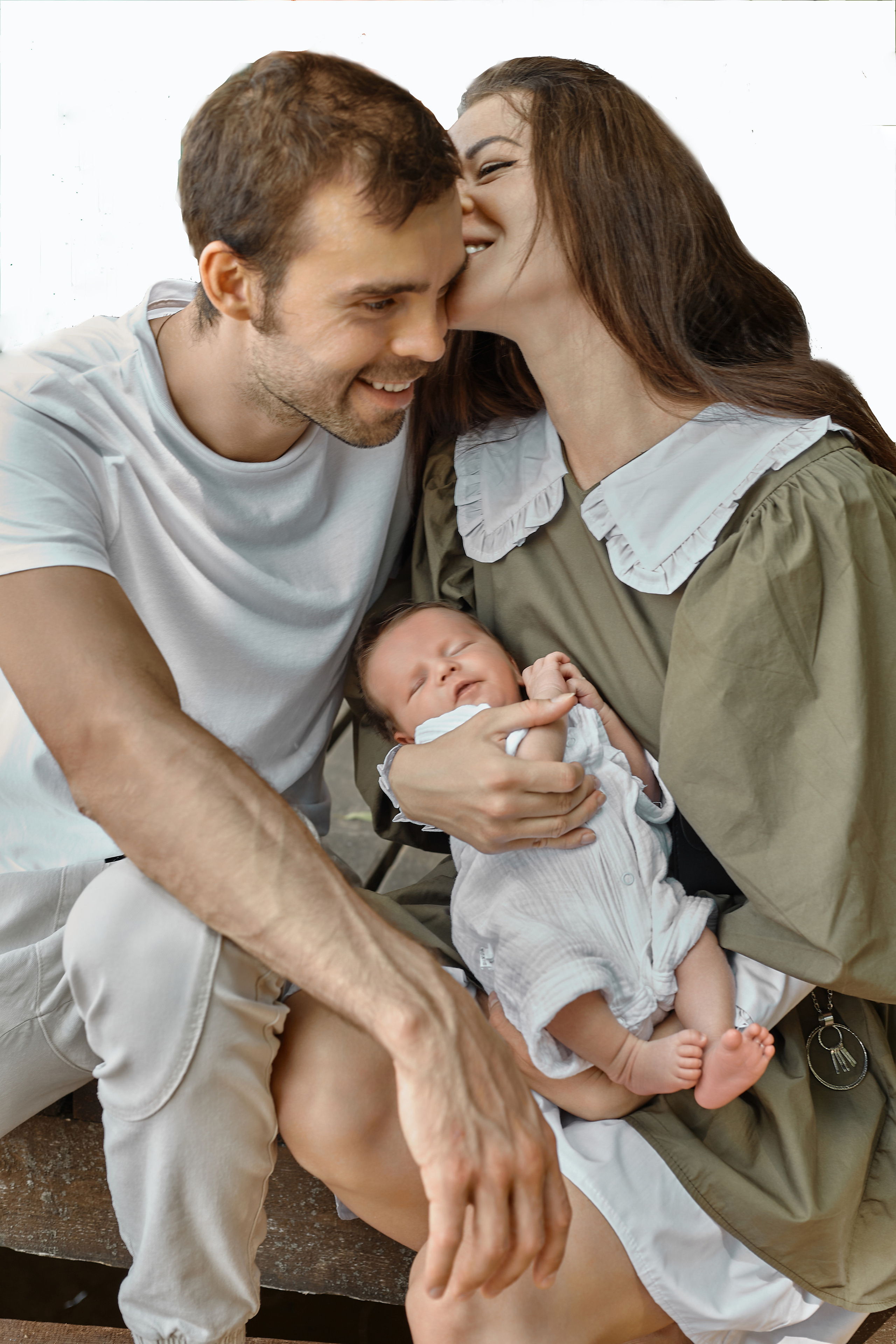 Молодая семья. Свадебный фотограф, портретный фотограф в Москве и Саратове Оксана Анциферова