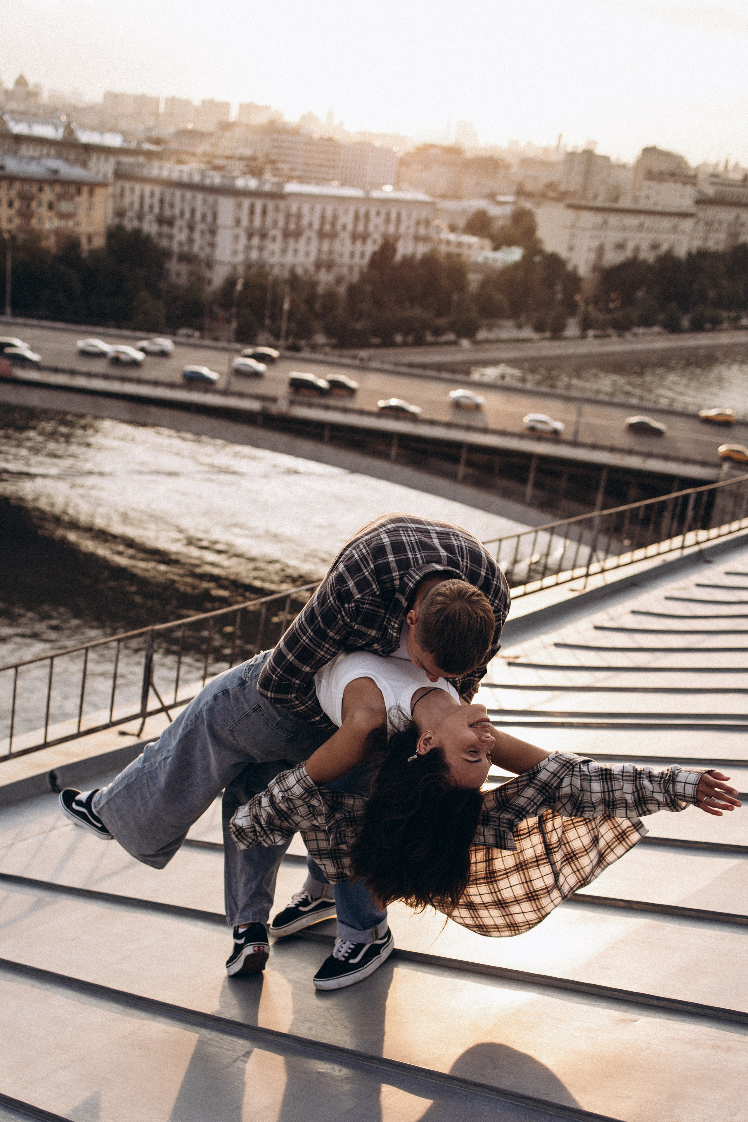 Виолетта и Макс на крыше. Семейный фотограф в Москве Марина Петра