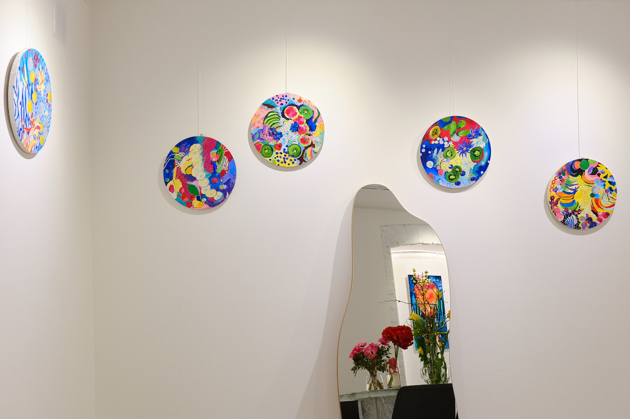 Открытие выставки Ники Черняевой в Art x Fashion «Мой маленький сад». Портретный и репортажный фотограф в Москве Острикова Анастасия