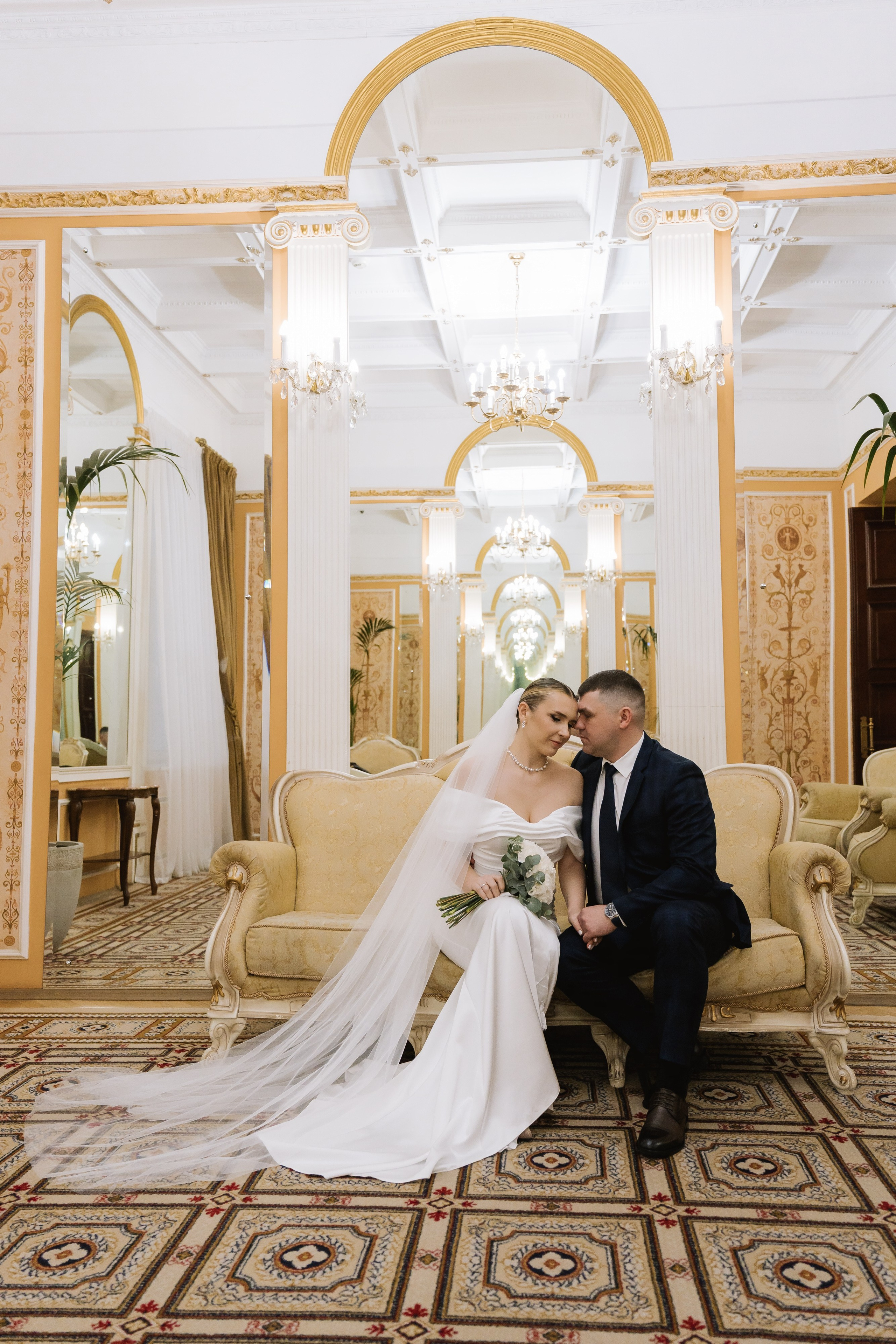 Свадьба Людмилы и Дмитрия. Свадебный фотограф в Москве Яна Деньгина