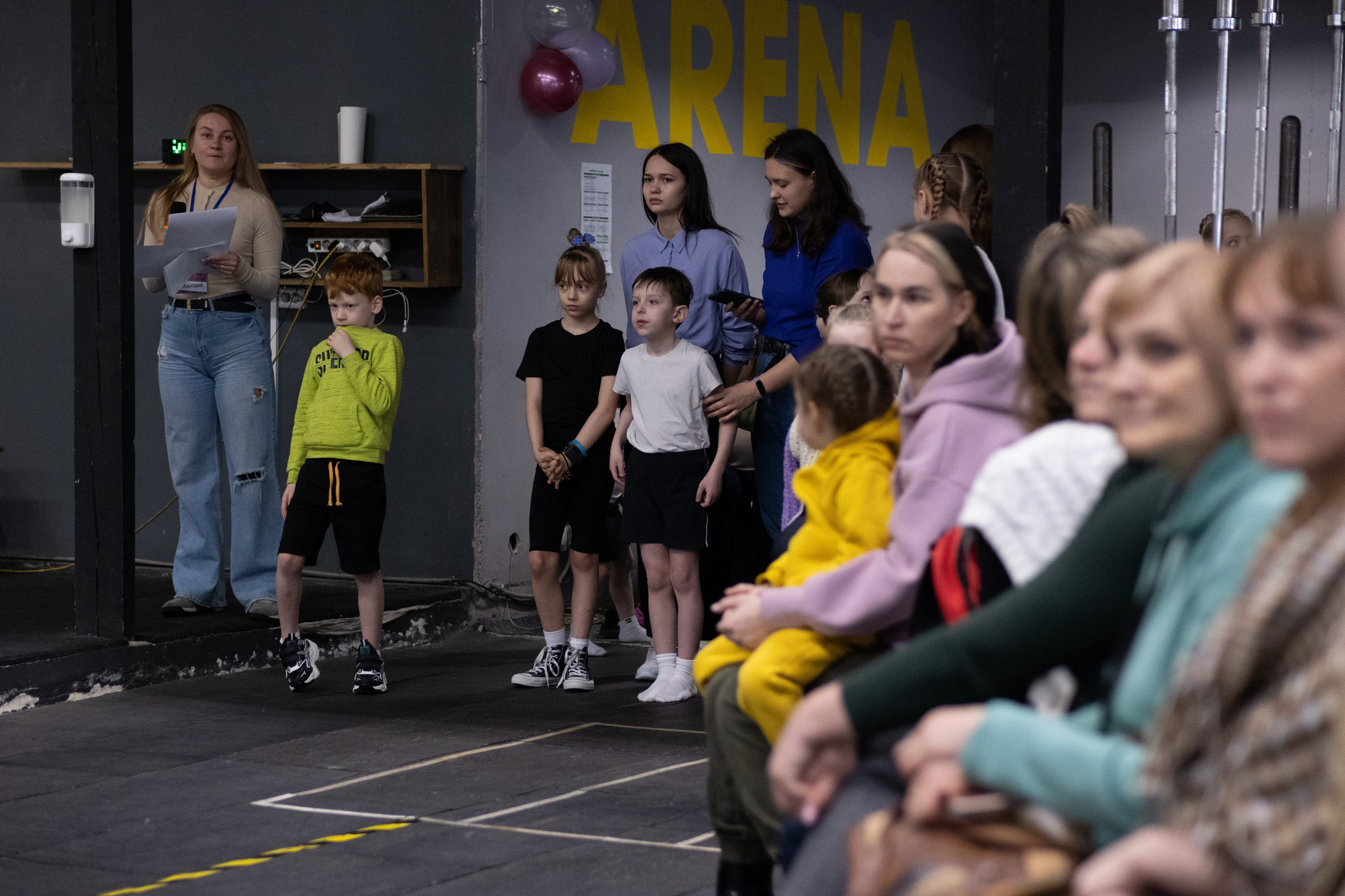 Внутриклубные соревнования по воздушной гимнастике 02.04.23