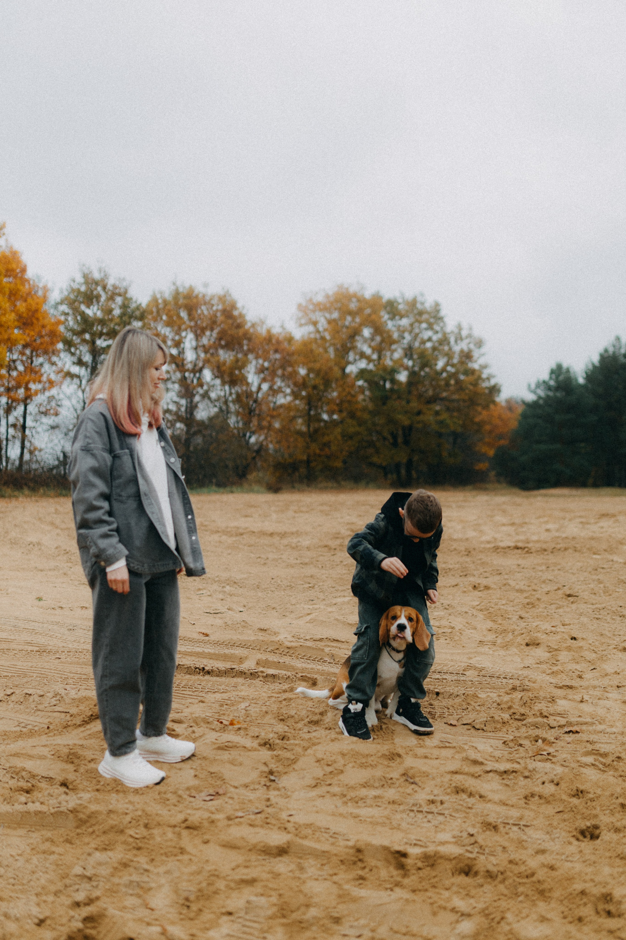 Ксюша & Федя. Прогулка с Лайдом. Фотограф НОГИНСК, Москва, Анастасия Белая