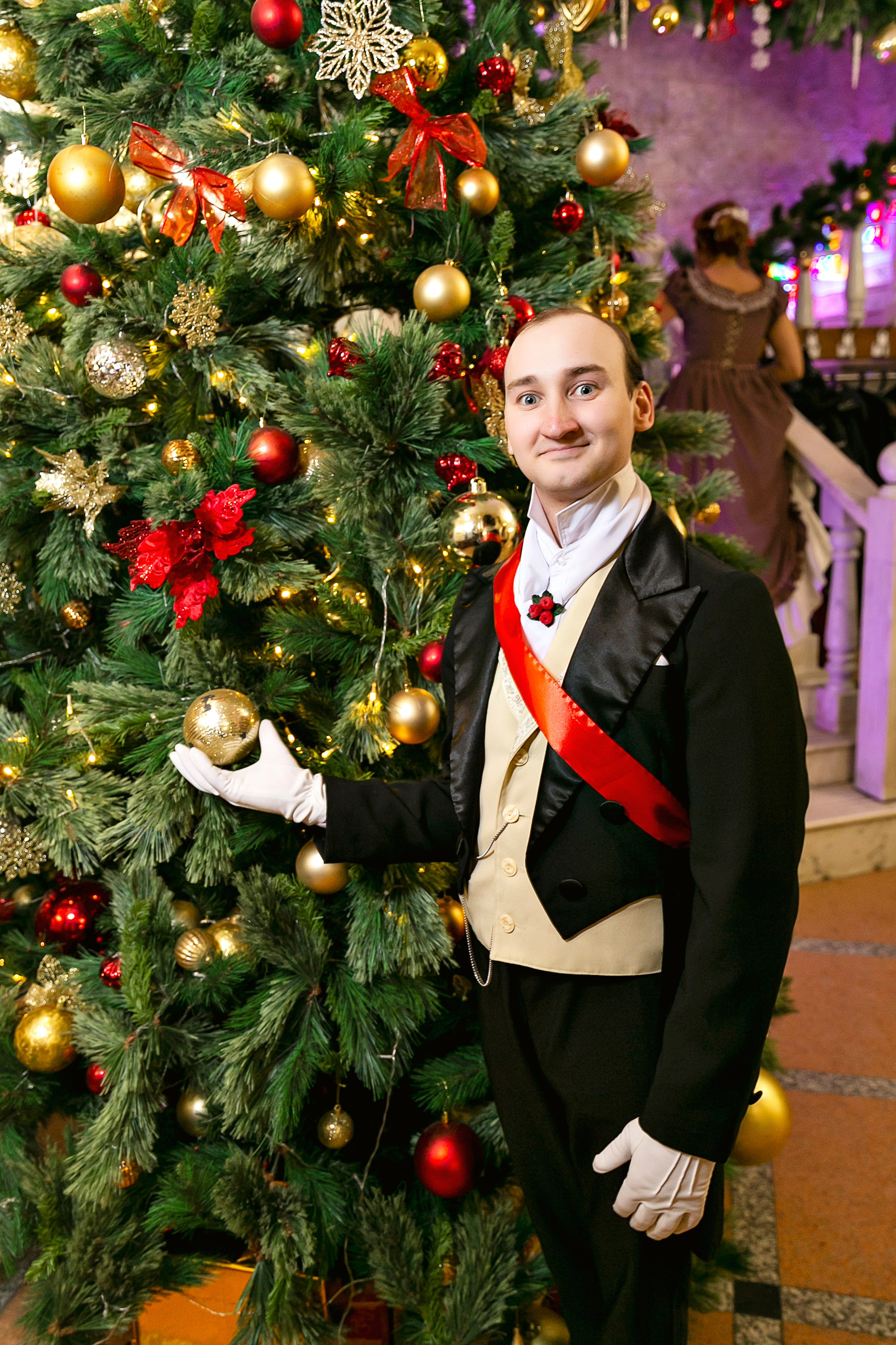 Рождественский бал школы исторического танца «Отражение». Фотограф в Новосибирске Сергей Белов