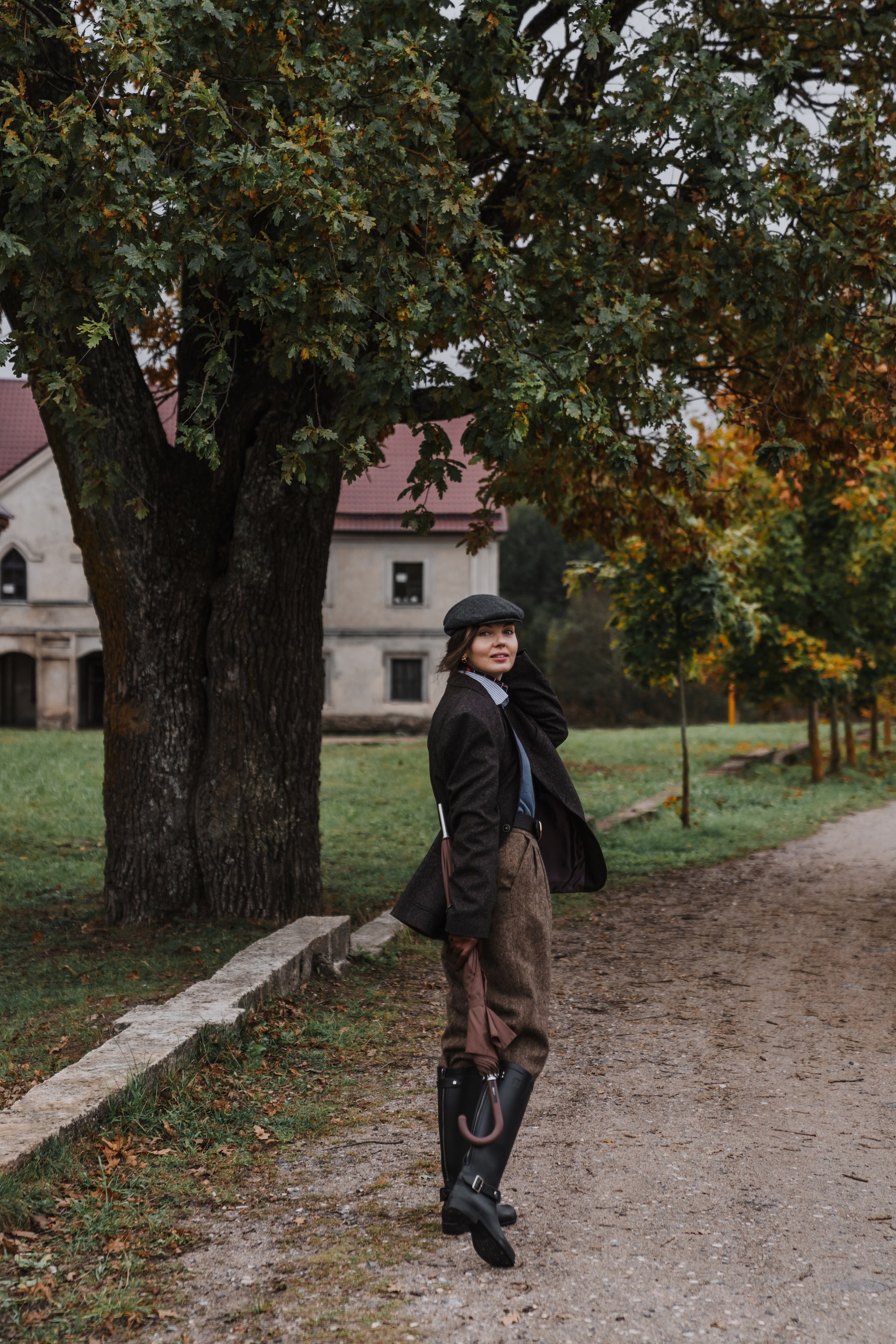 Юля. Осень, в британском стиле, Минск. Olga Modjaro