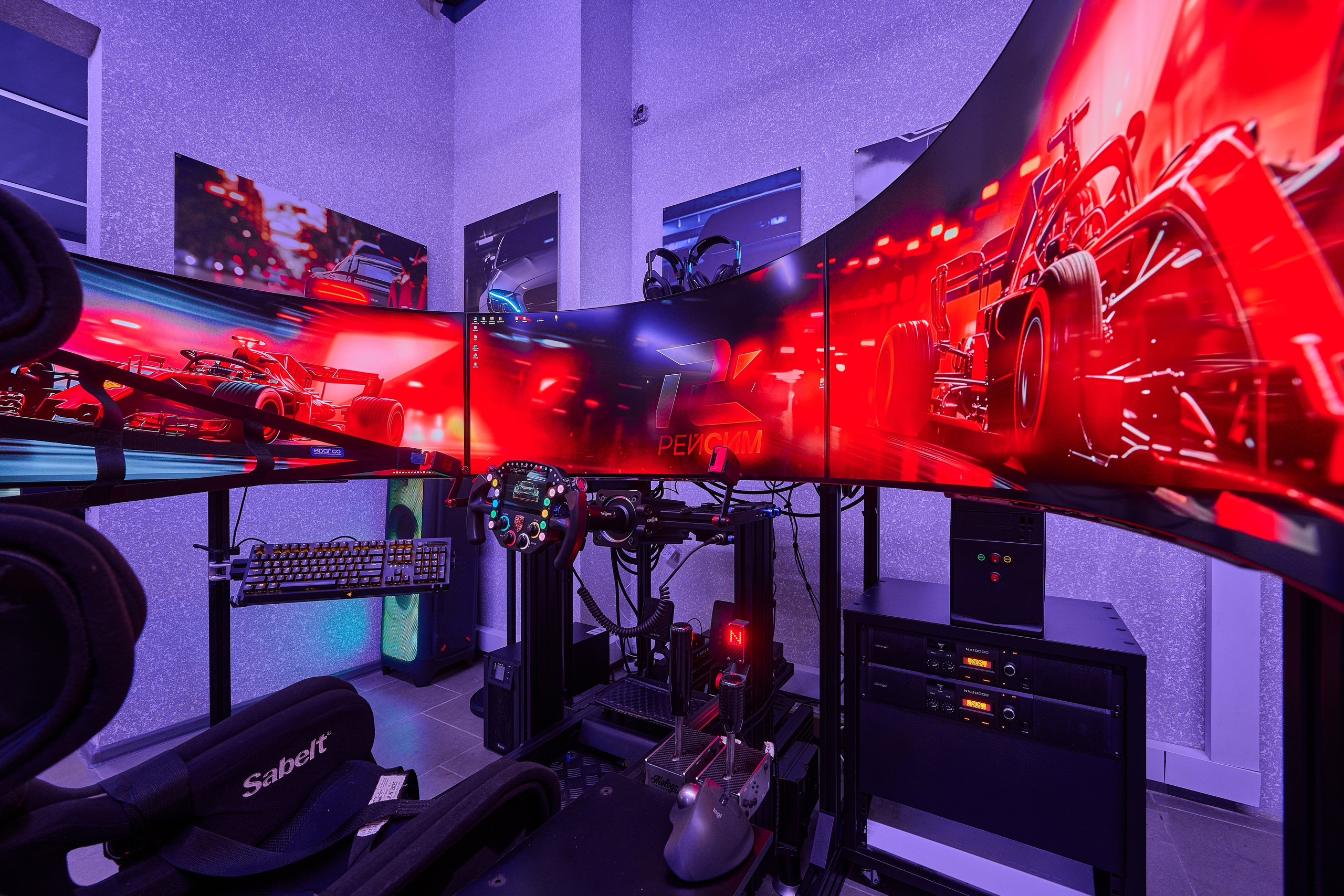 РЕЙСИМ Гоночные автосимуляторы. Интерьерный фотограф в Краснодаре
