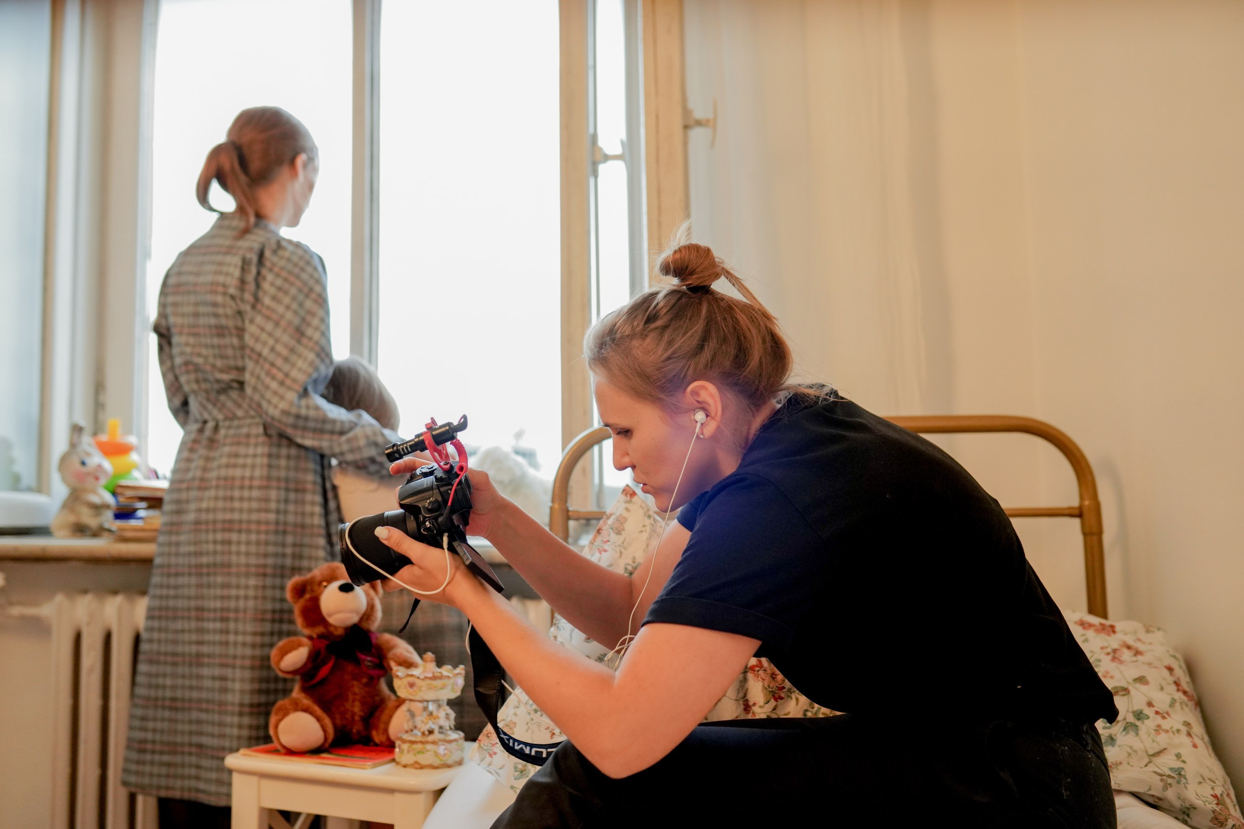 Бэкстейдж со съемок фильма. Семейный фотограф в Москве Лилия Лебедева