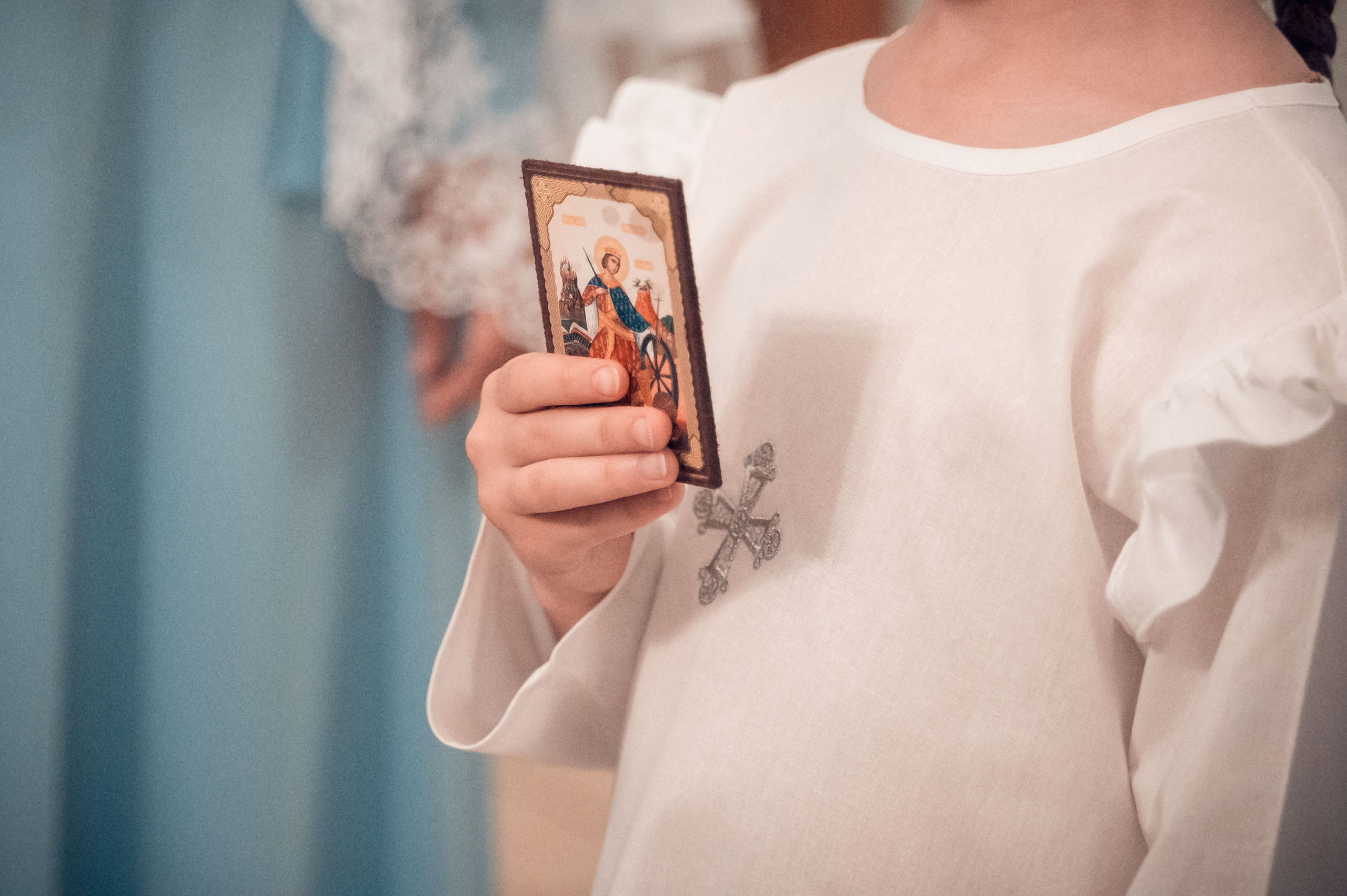 Таинство крещения Екатерины в Свято-Казанском храме. Фотограф на Таинство Венчания и Крещения в Краснодаре Абрамова Людмила