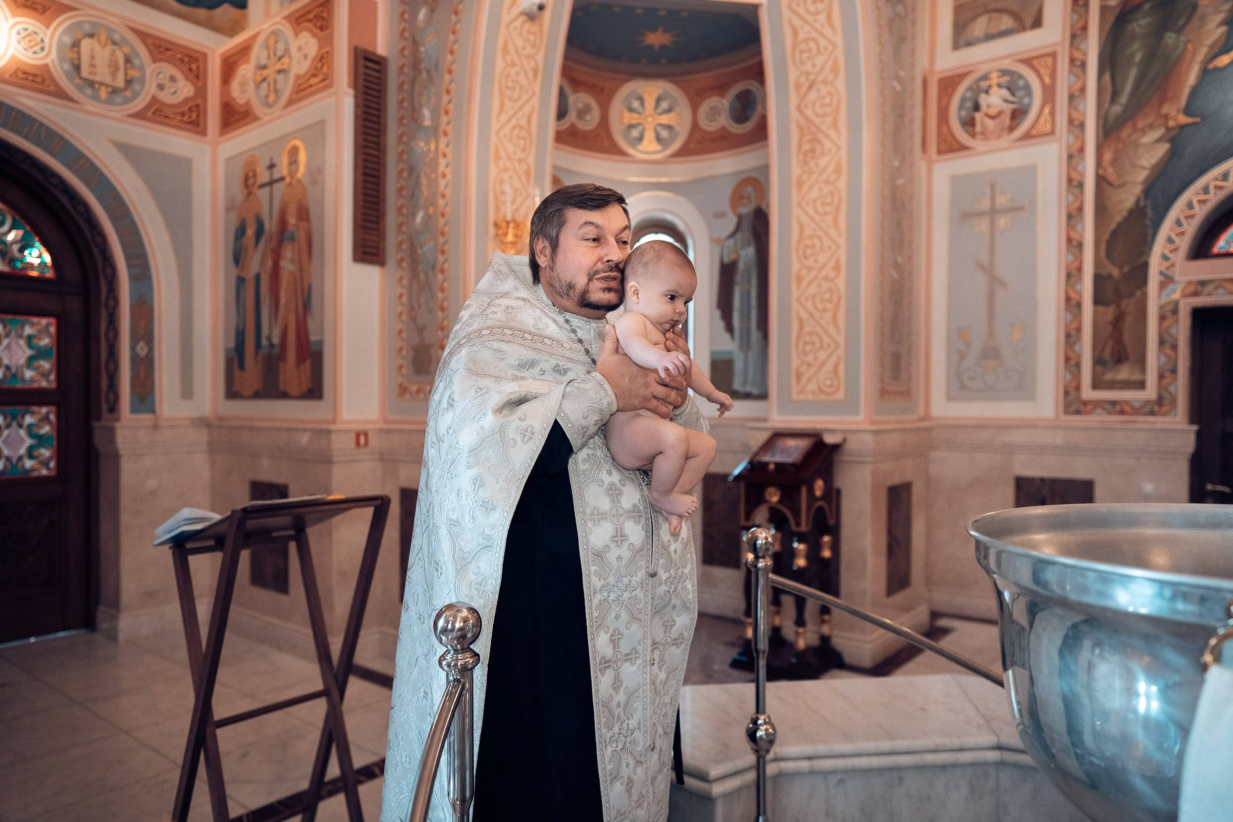 Крещение в Александро-Невском соборе Симферополь. Церковный фотограф Севастополь