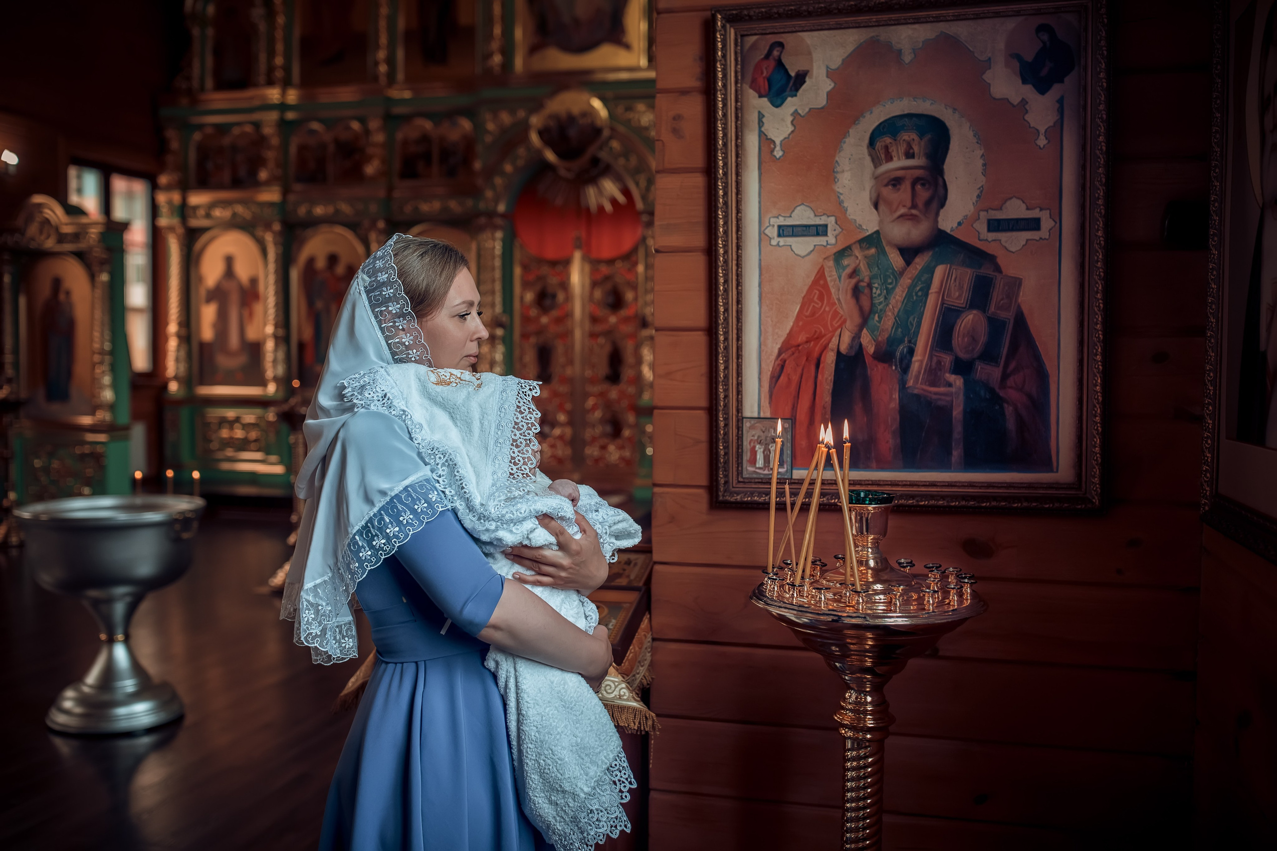 Таинство Крещения Валерии 2023. Фотограф Таинств Крещение и Венчания г. Магадан Власова Ульяна