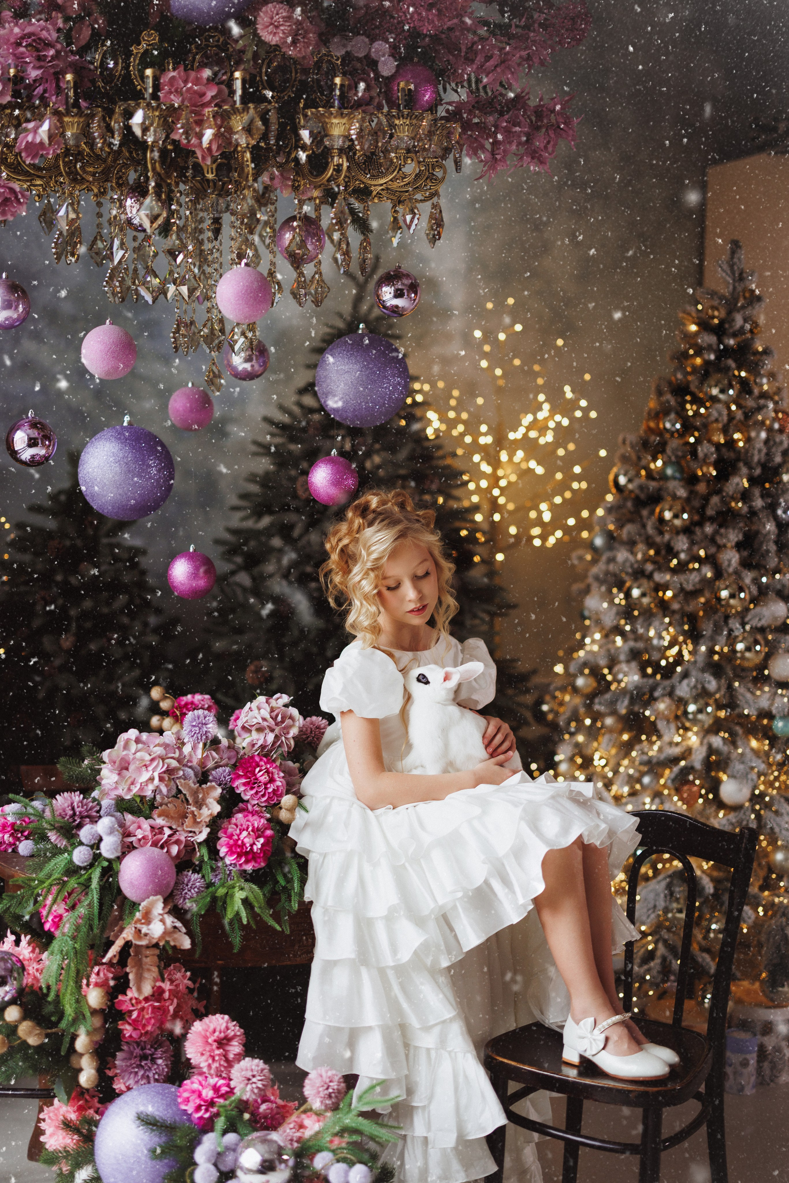 Новогодняя фотосессия в фотостудии «Океан», город Краснодар. Семейный и детский фотограф в Краснодаре Анна Трашкова