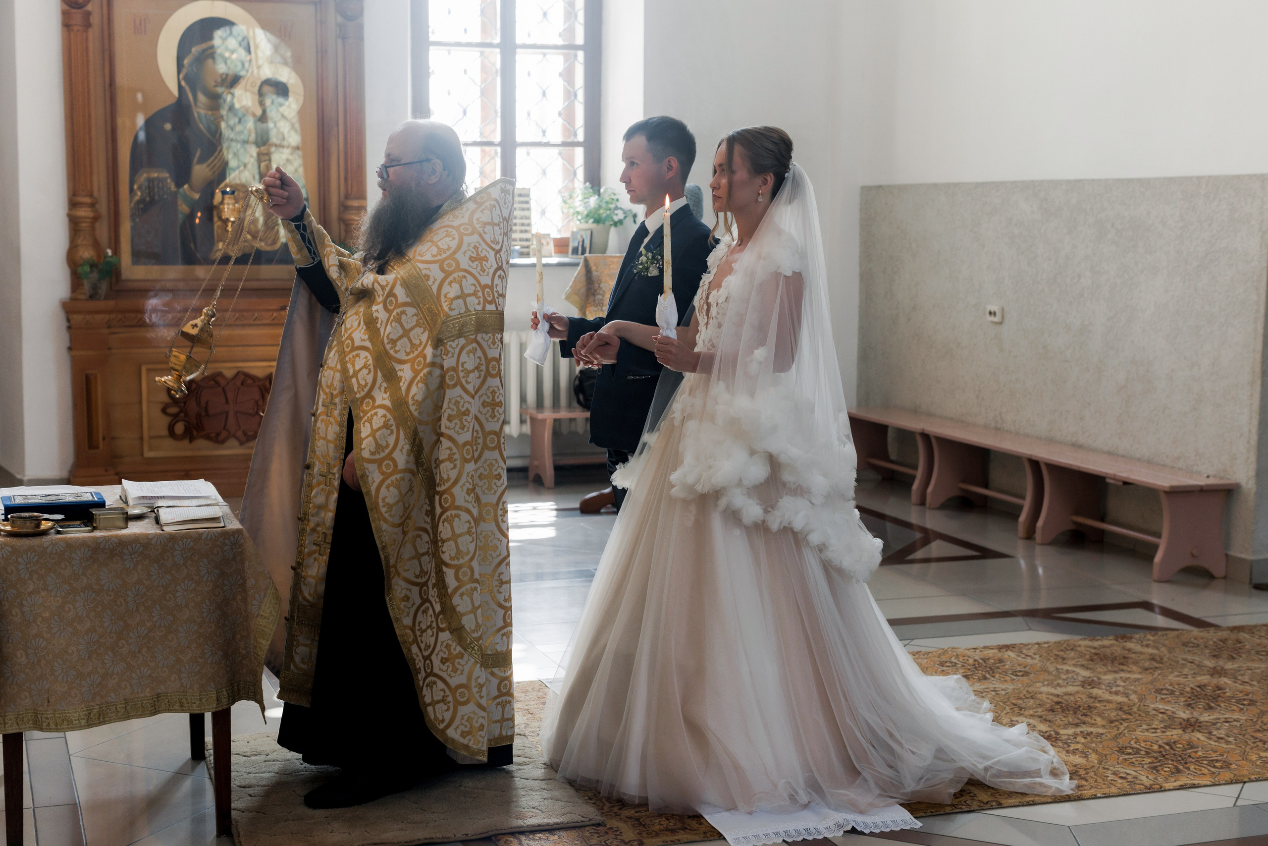 Венчание Марии и Александра. Свадебный и семейный фотограф в Перми Дергачева Кристина