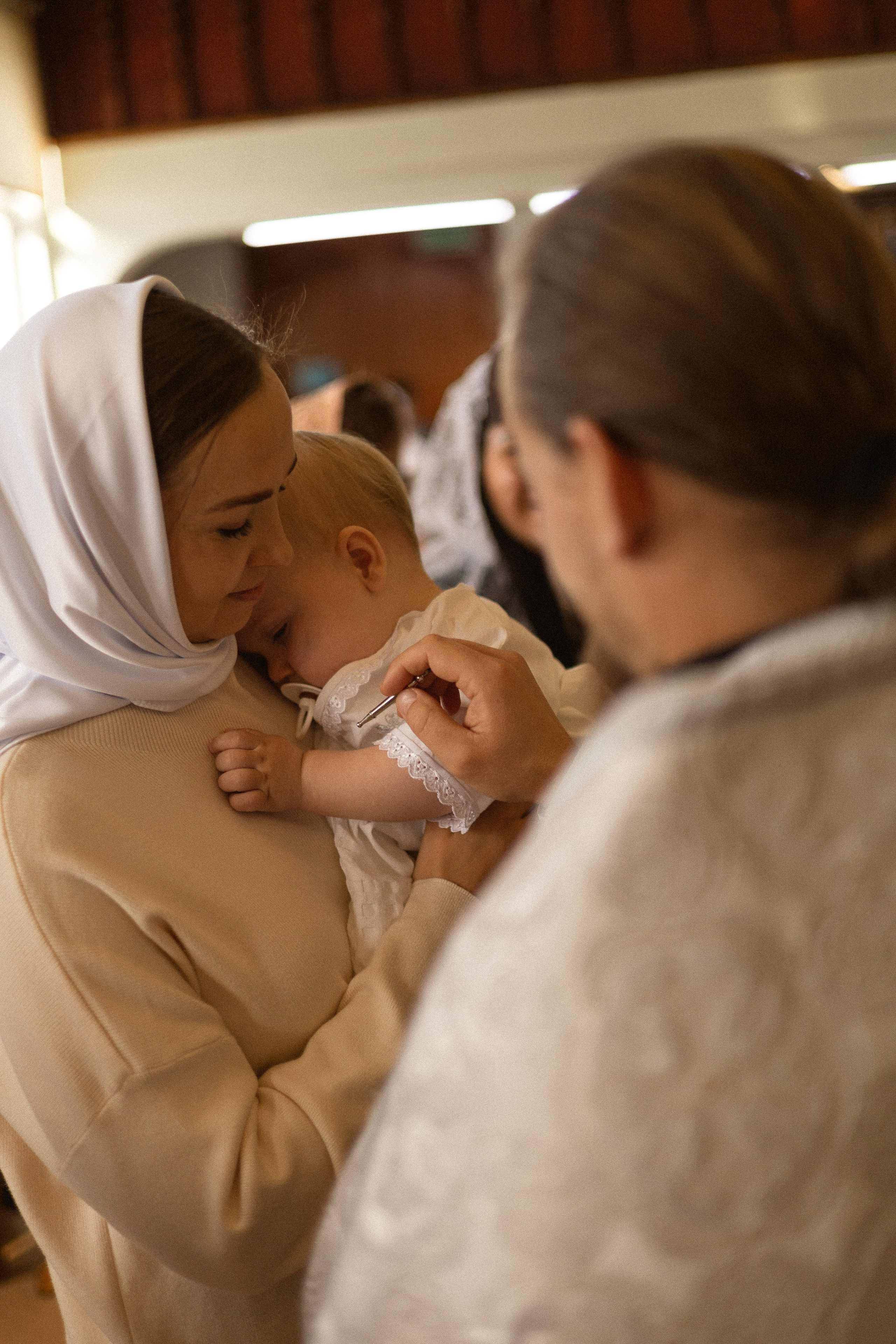 Крещение Лёвы. Фотограф в г. Чита