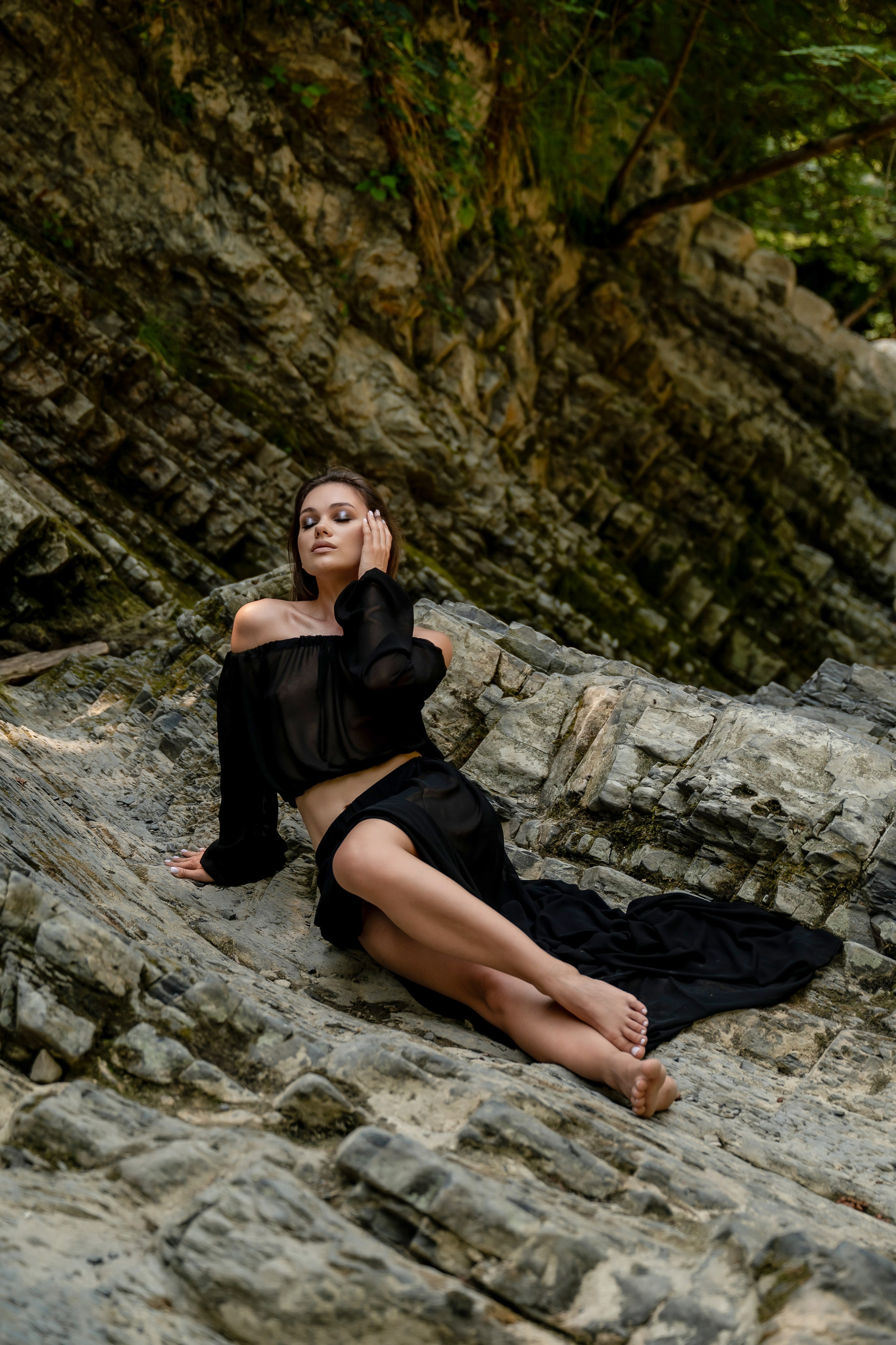 Юля Агурские водопады. Наталья Слесаренко фотограф в Сочи