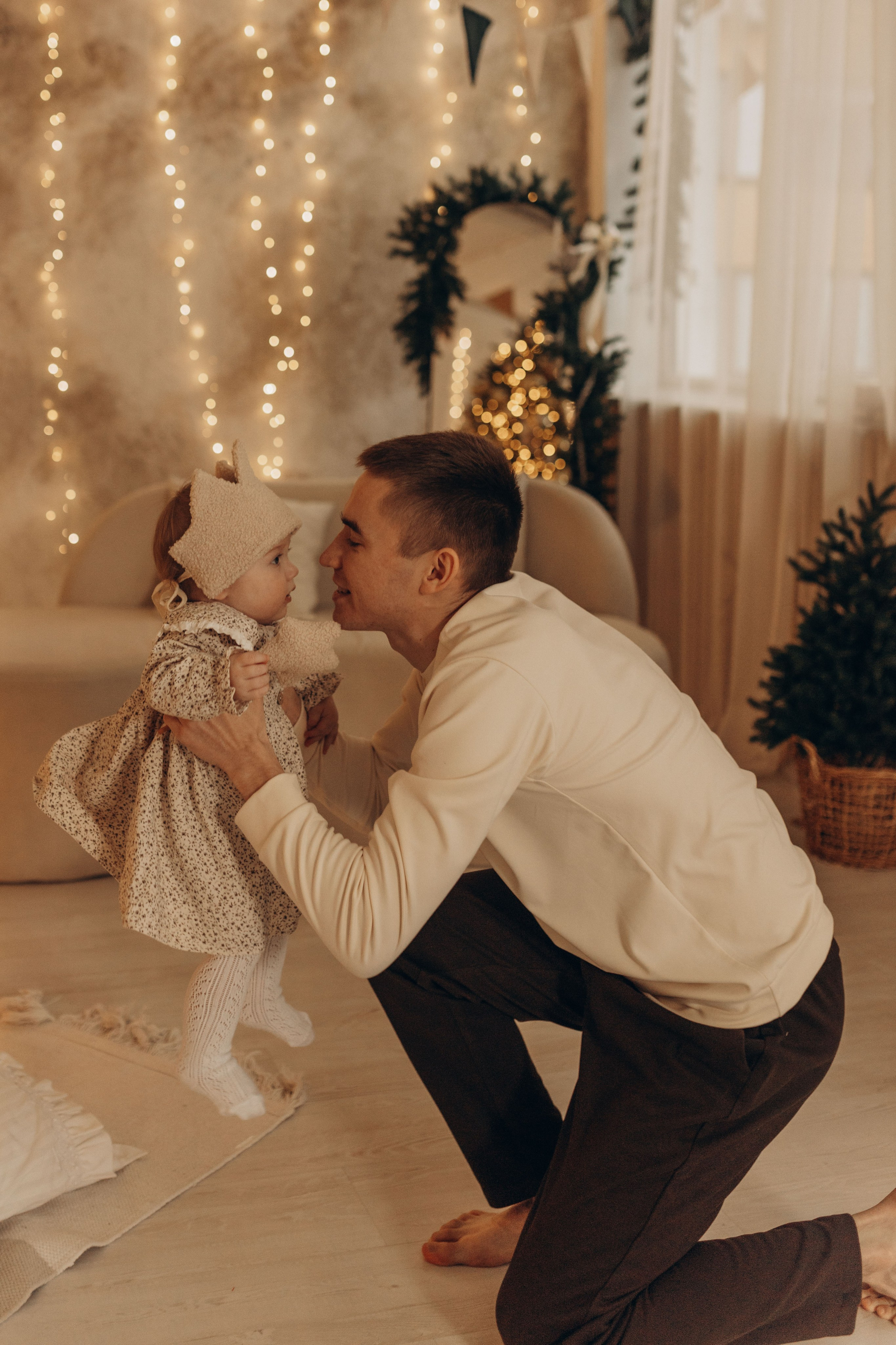 Новогодняя история Дмитрия, Полины и Анюты. Фотограф в Ставрополе Svetlana Matveeva