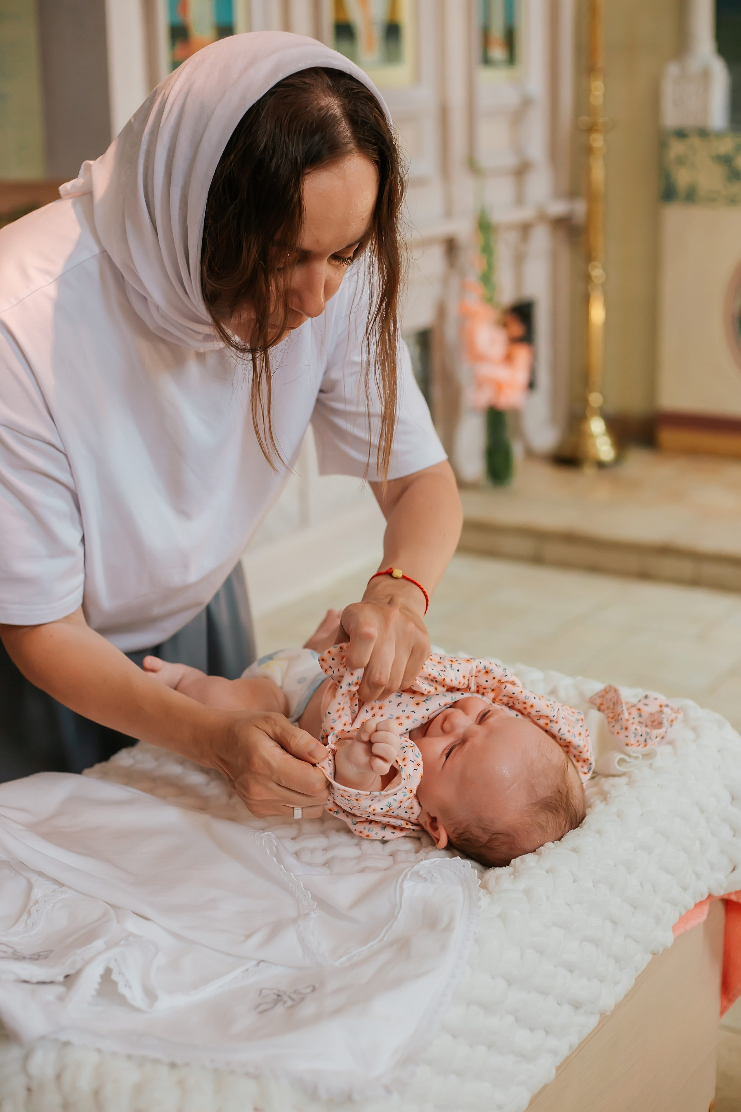 Крещение Валерии. Школьный и детский фотограф Старожилово
