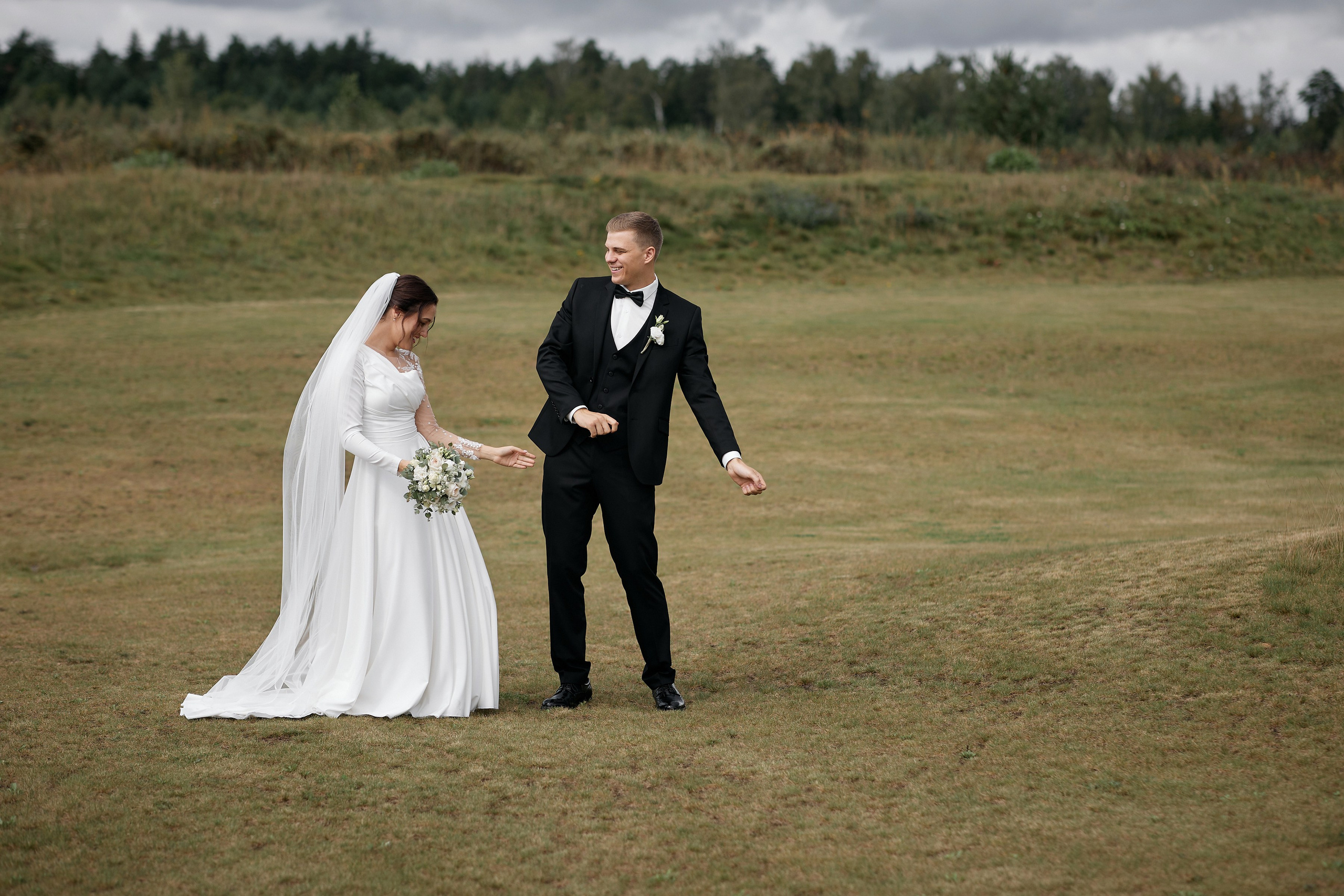 Настя и Артем. Свадебный фотограф Москва Калуга