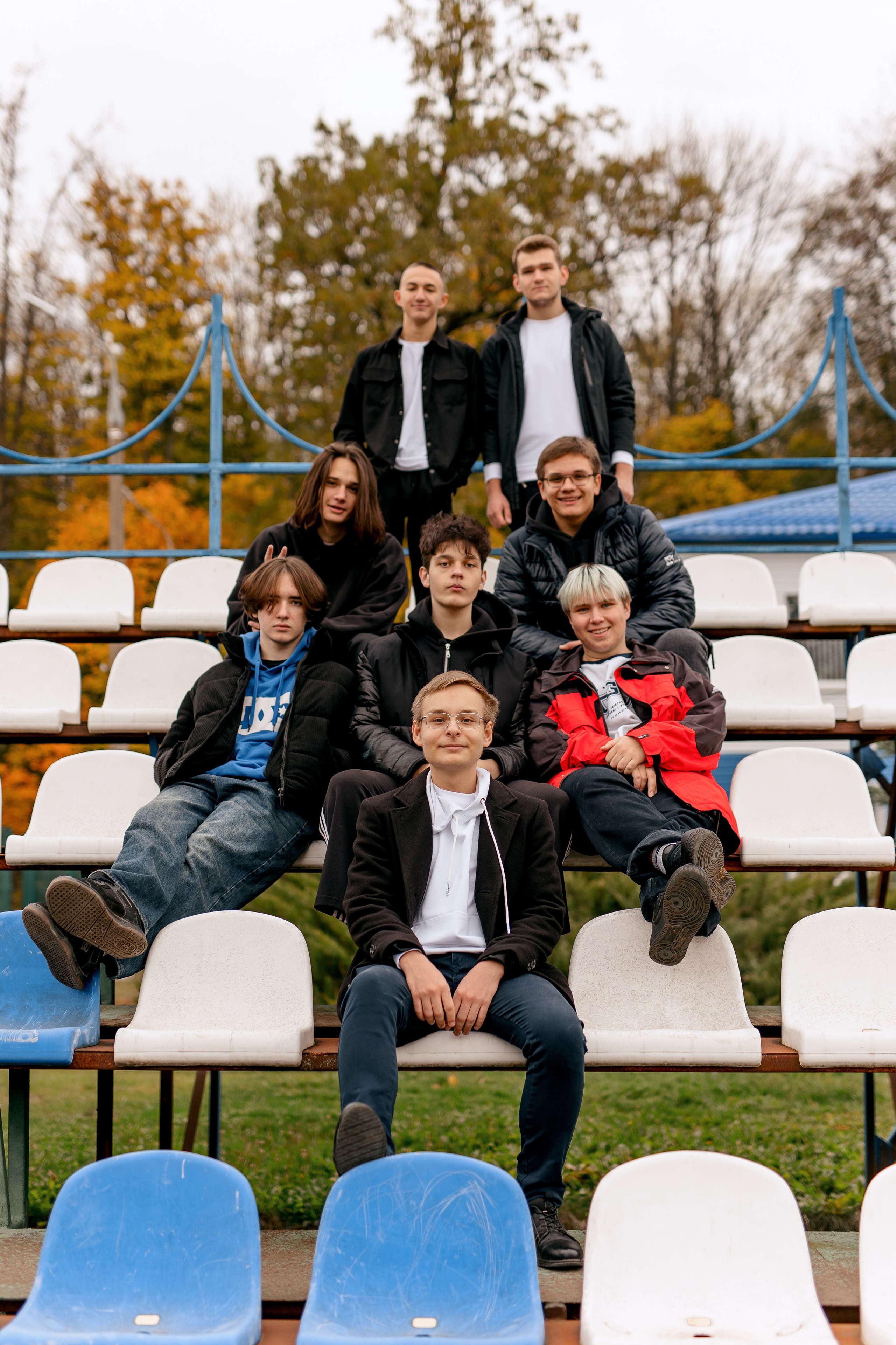 11 класс осенью в роще. Свадебный и семейный фотограф в Туле и области Маша Костина