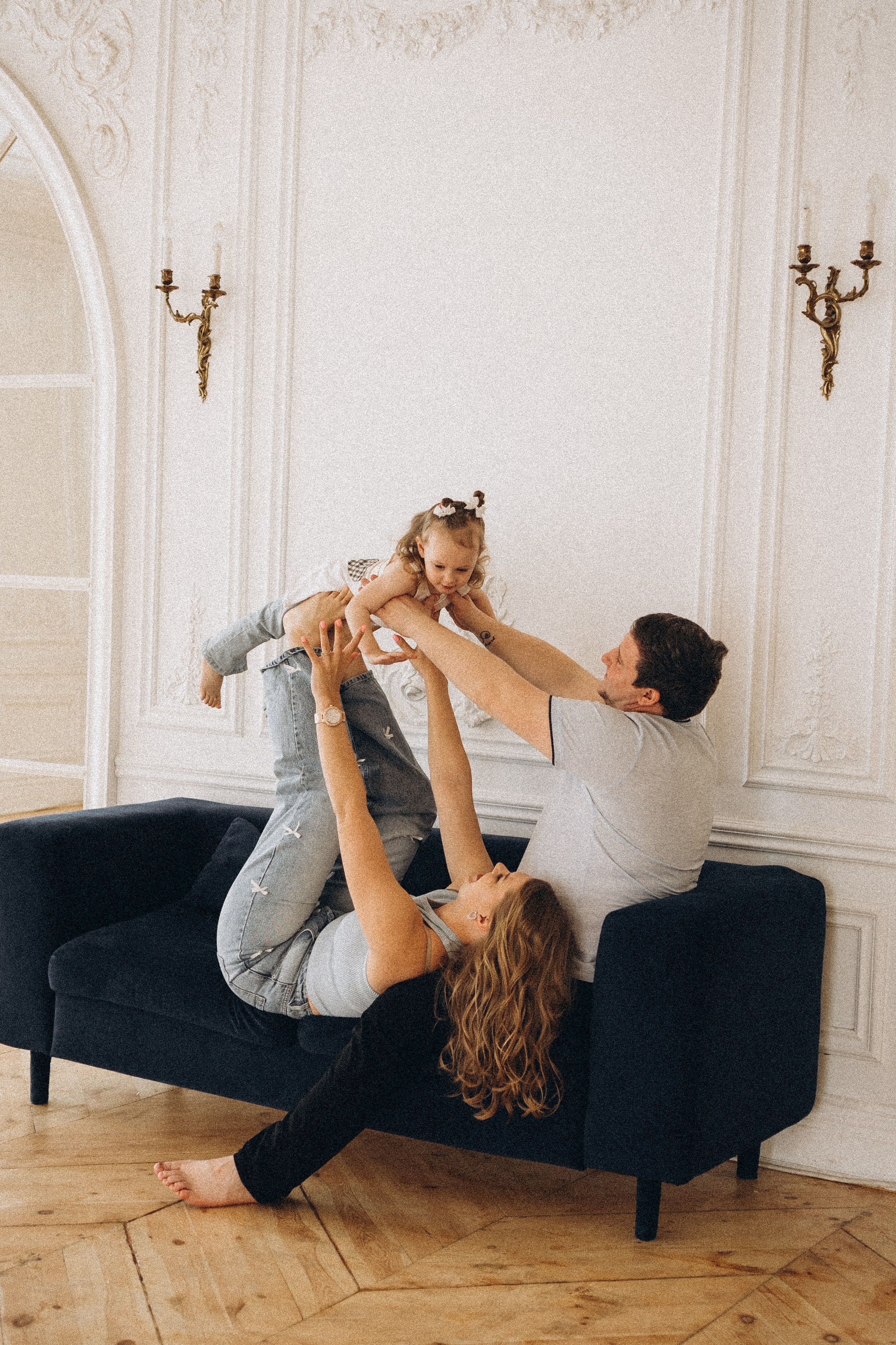 Семейная история в студии. Профессиональный фотограф, Санкт-Петербург — Виктория Богомолова