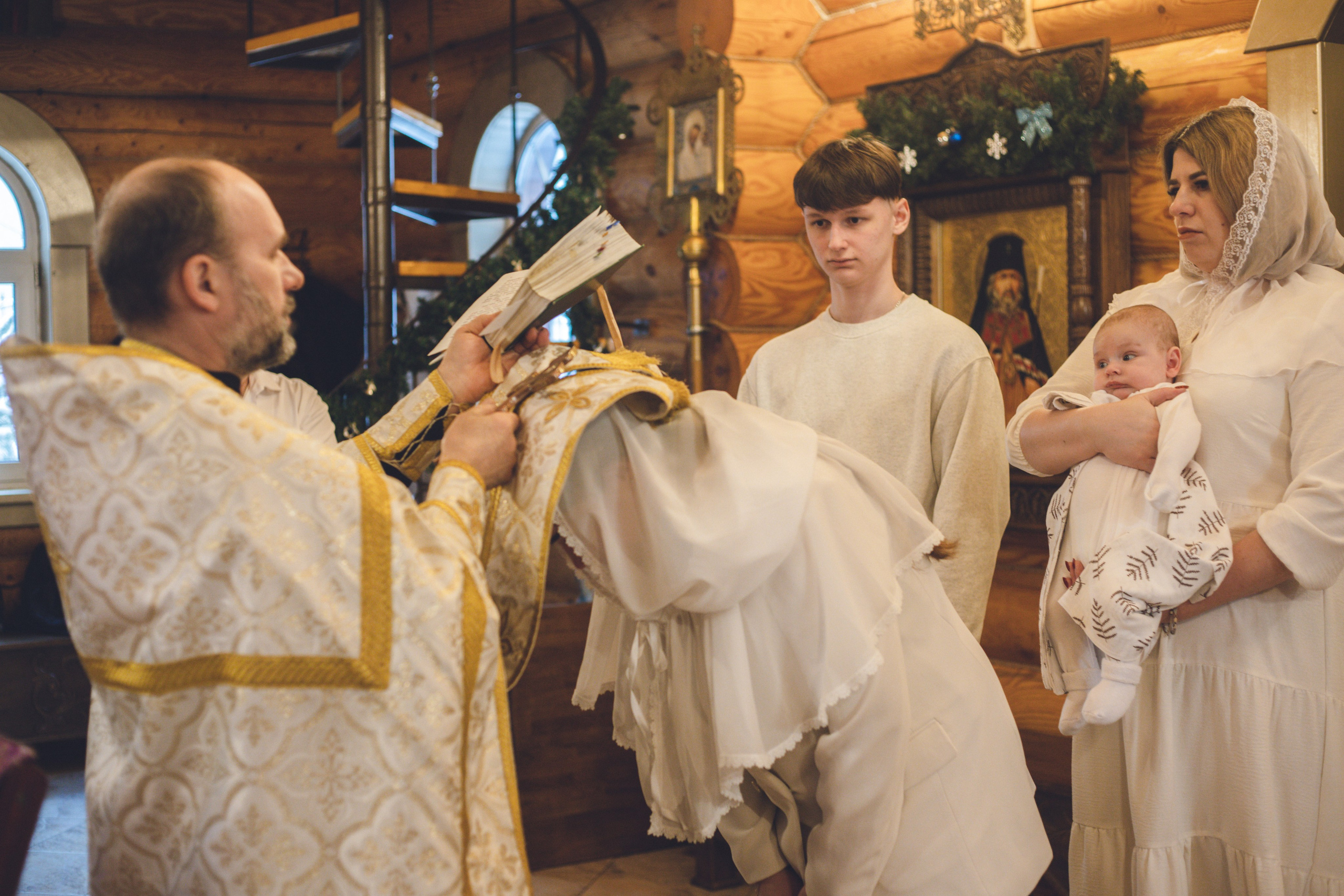 Таинство Крещения. Семейный фотограф г. Димировград Андросова Екатерина
