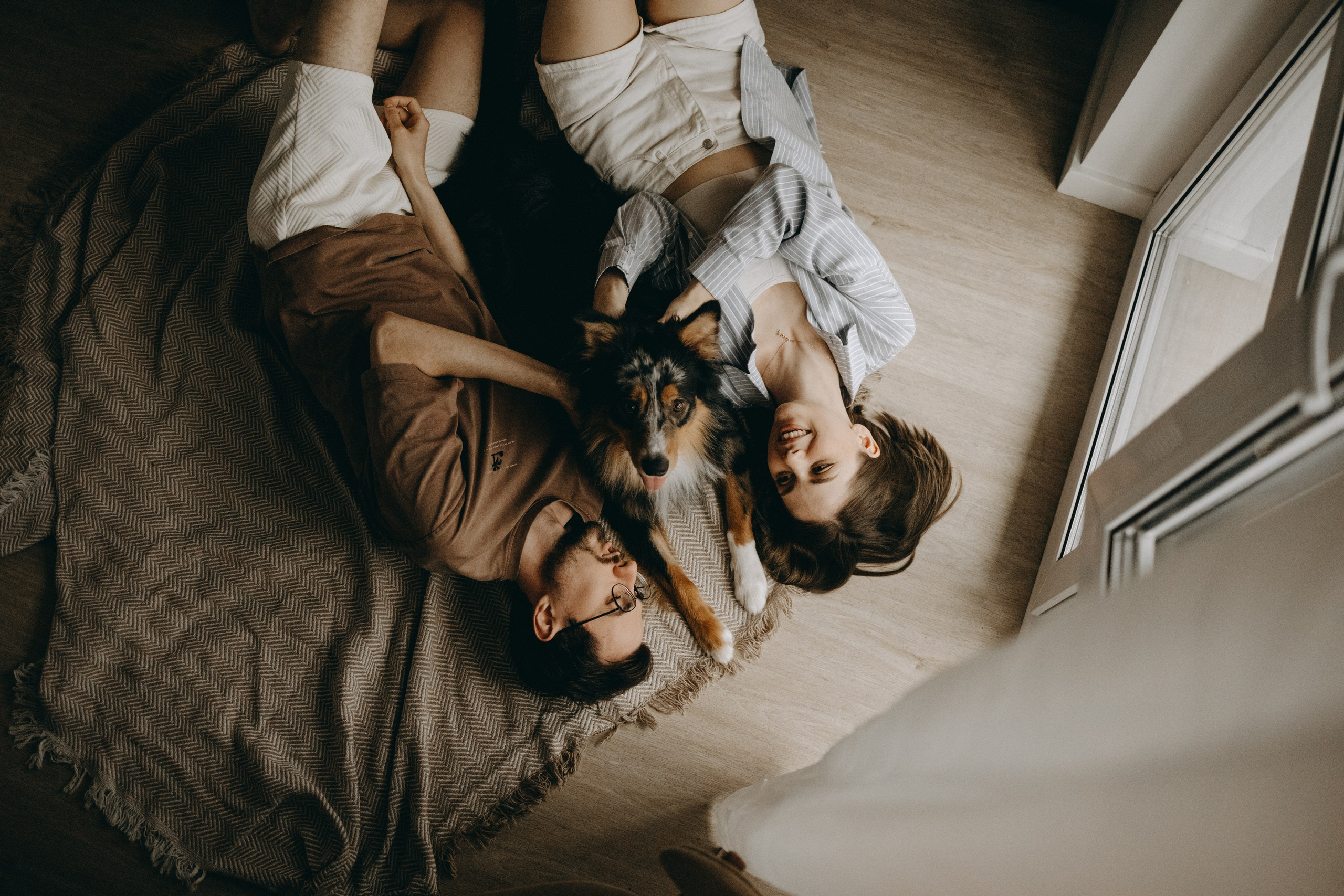 Настя, Никита и их Гром и Мяу. Фотограф — Анималист | Санкт-Петербург