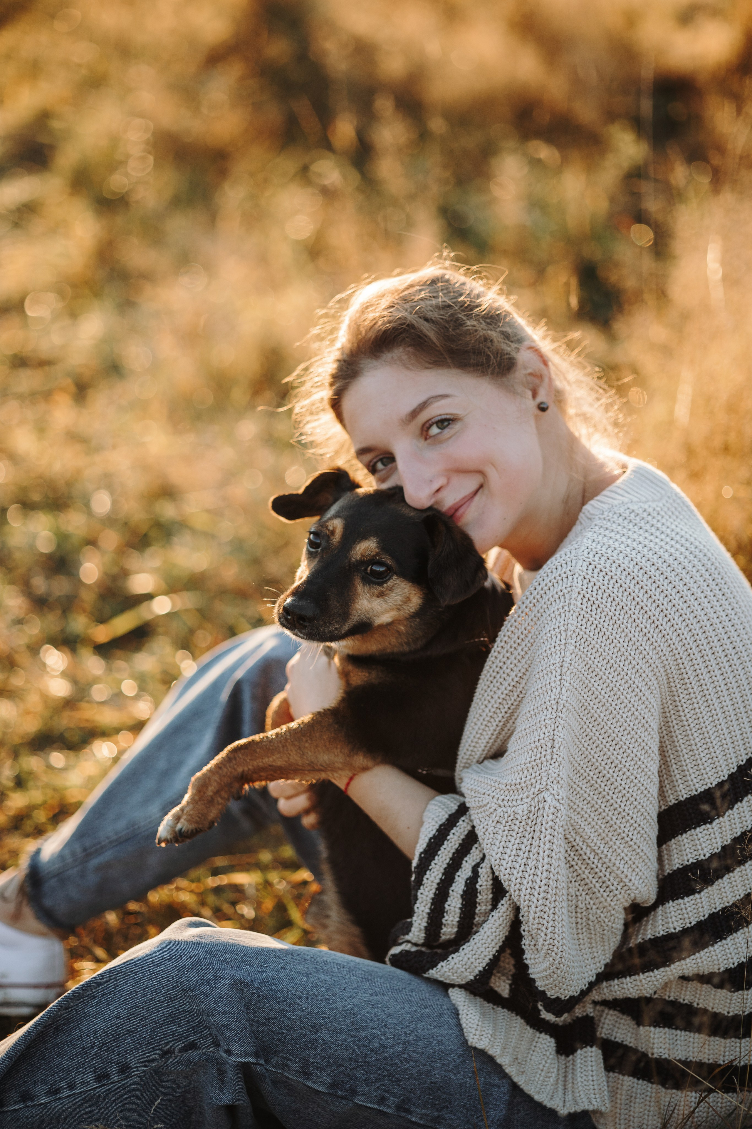 Ольга и Рекс. Фотограф — Анималист | Санкт-Петербург