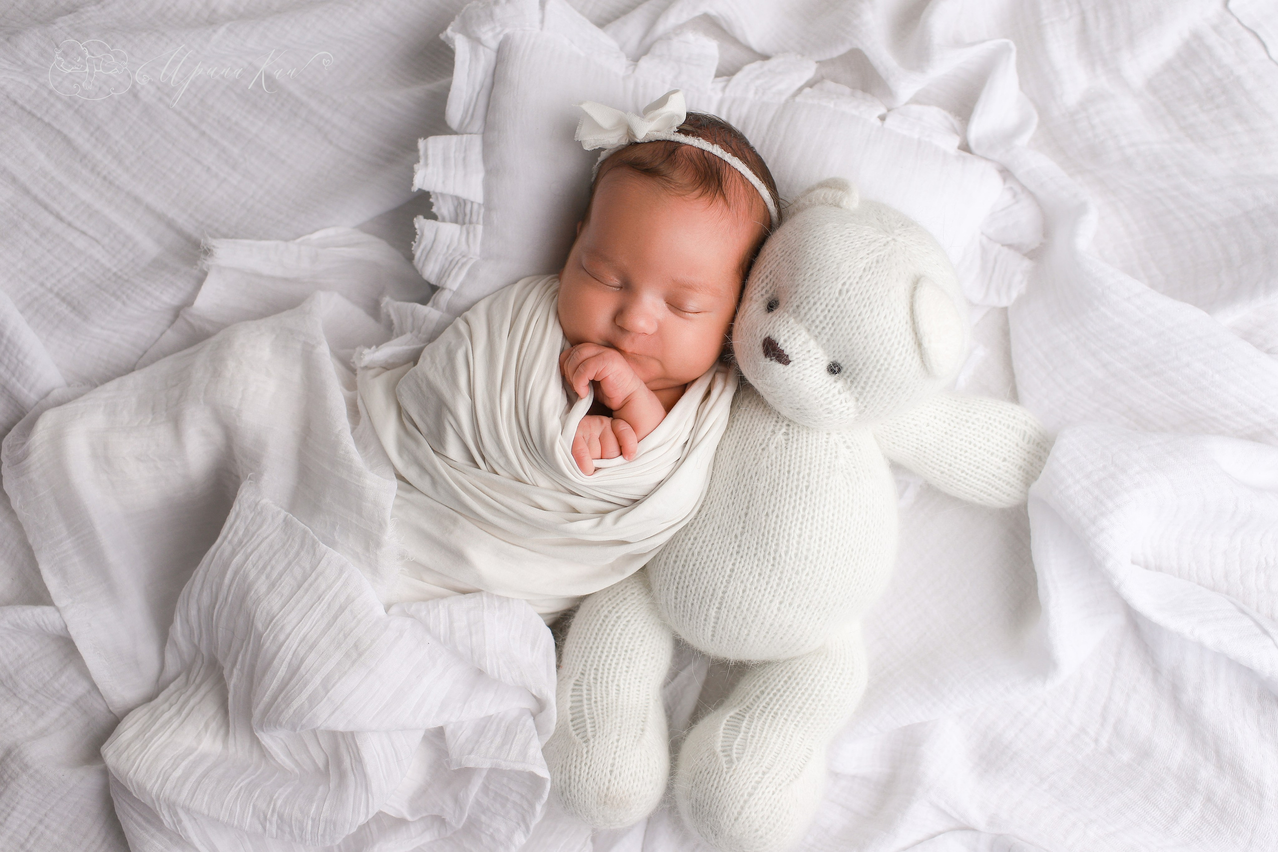 Новорожденная фотосессия для девочек. Ирина Кан Фотограф новорожденных в Екатеринбурге