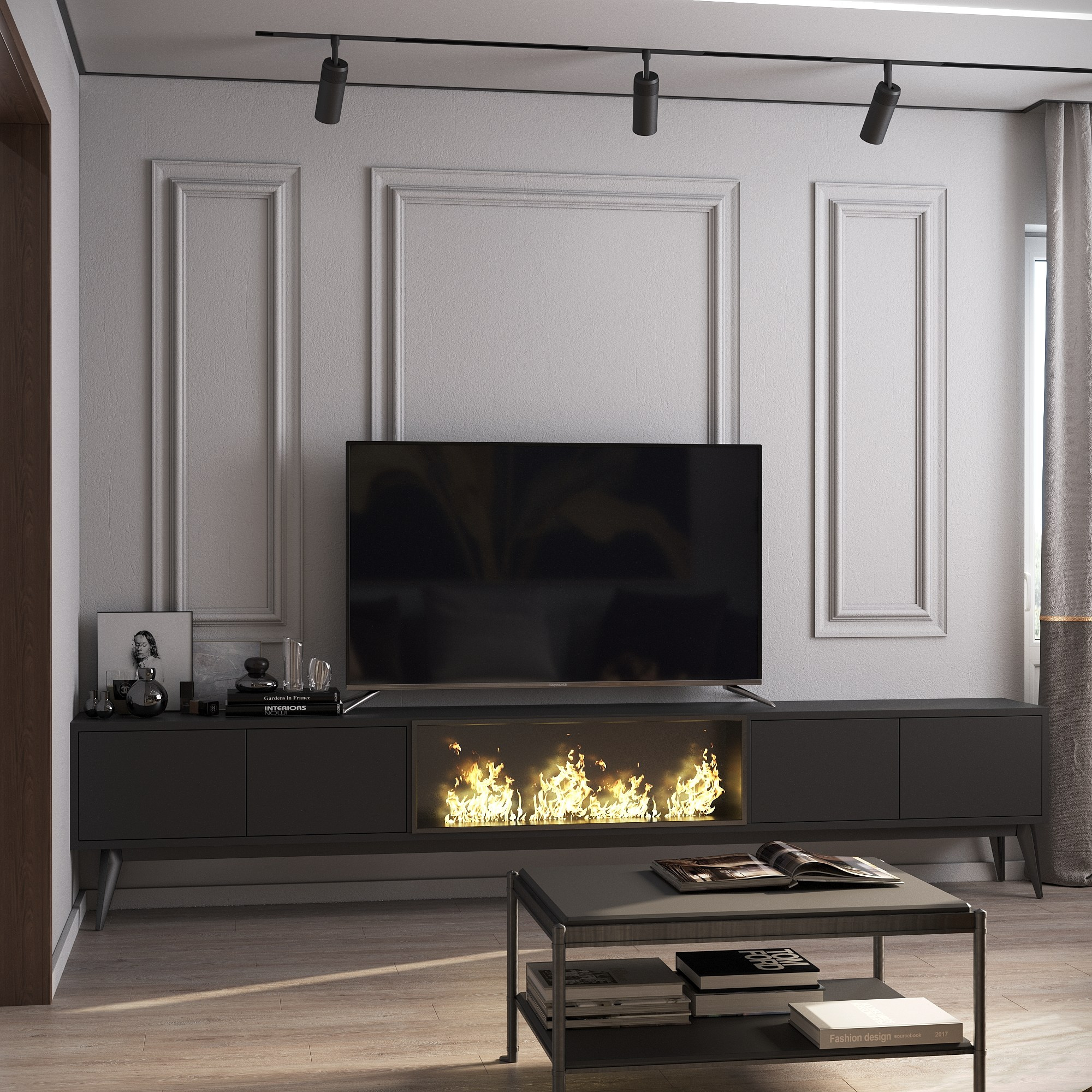 Комсомольский проспект 48 м². БК студия дизайна интерьера