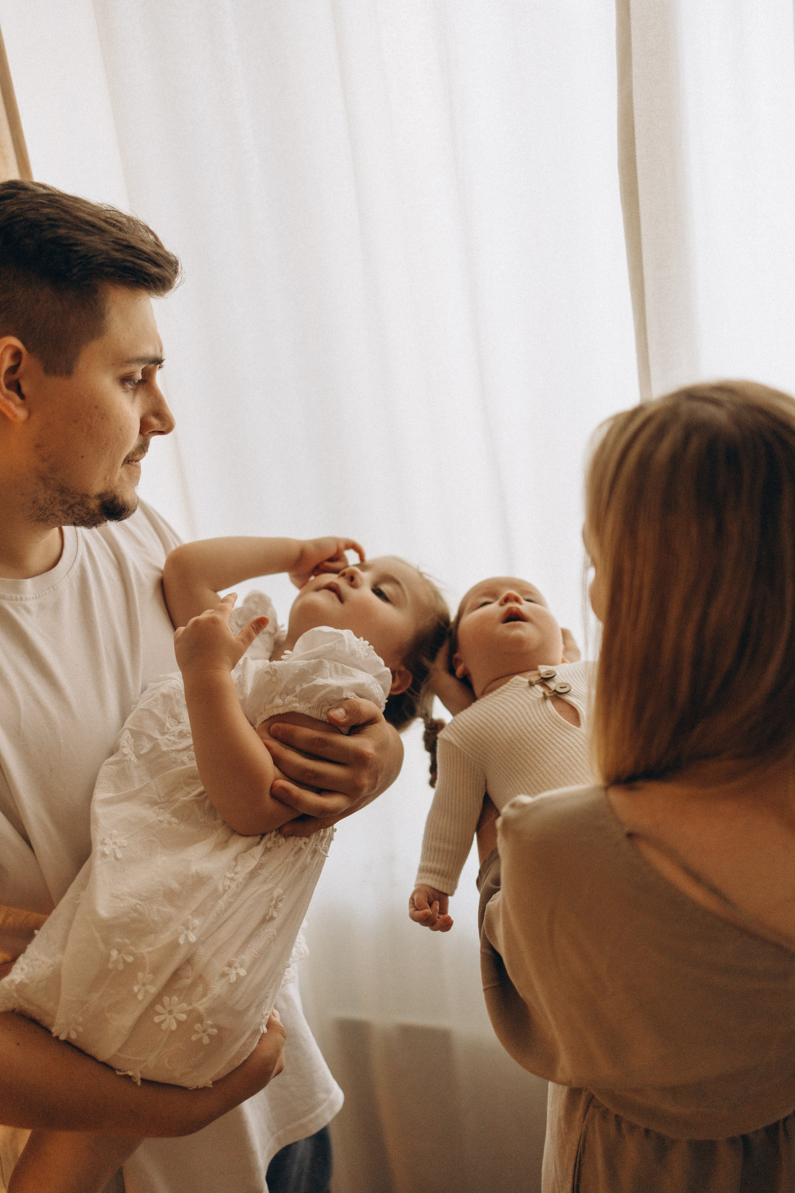 Миша, Маша, Лиза и Костя. Семейный фотограф в Москве Ксения Аганина