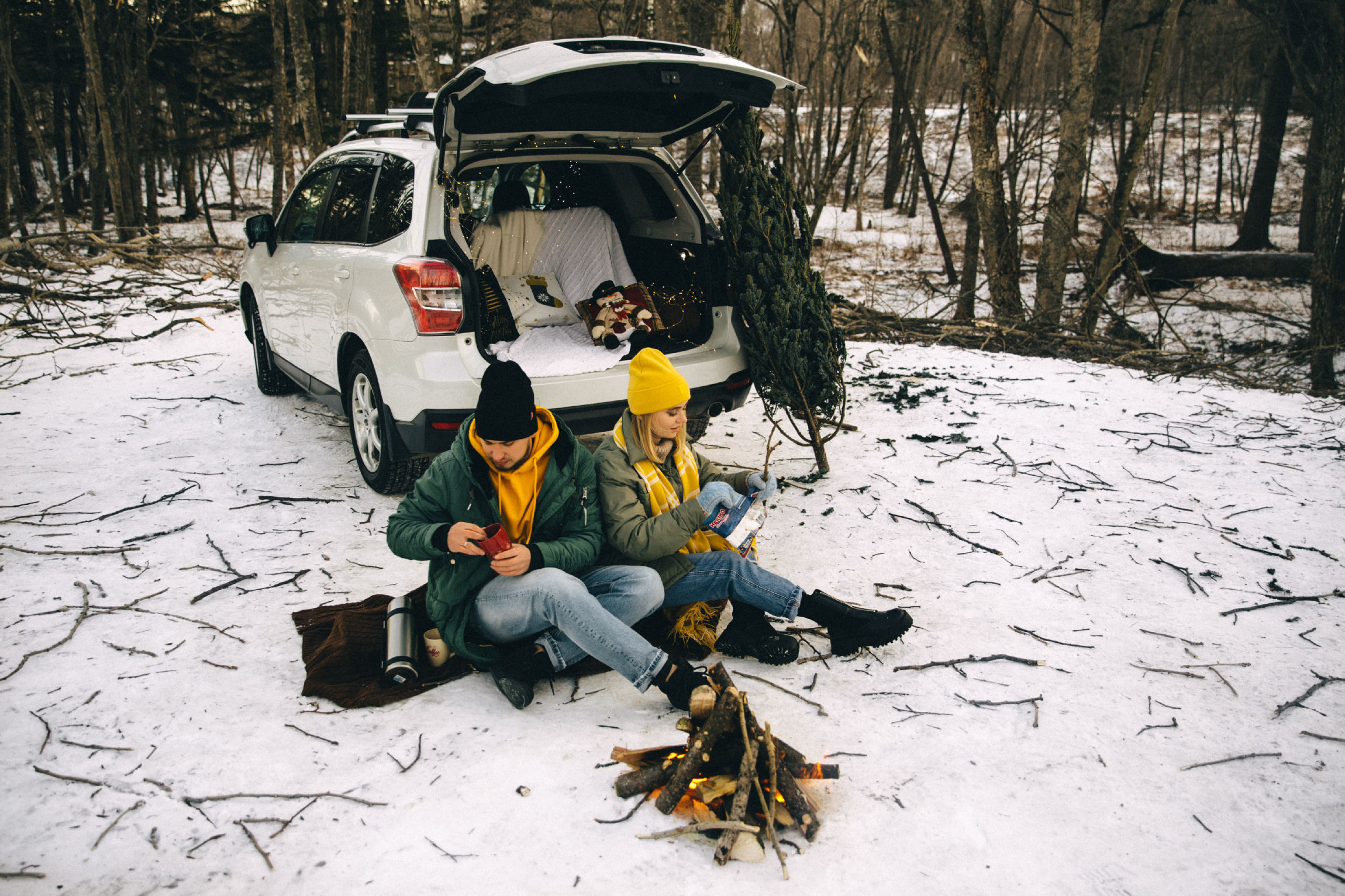 За ёлкой. Фотограф Владивосток Анастасия Nensyphoto
