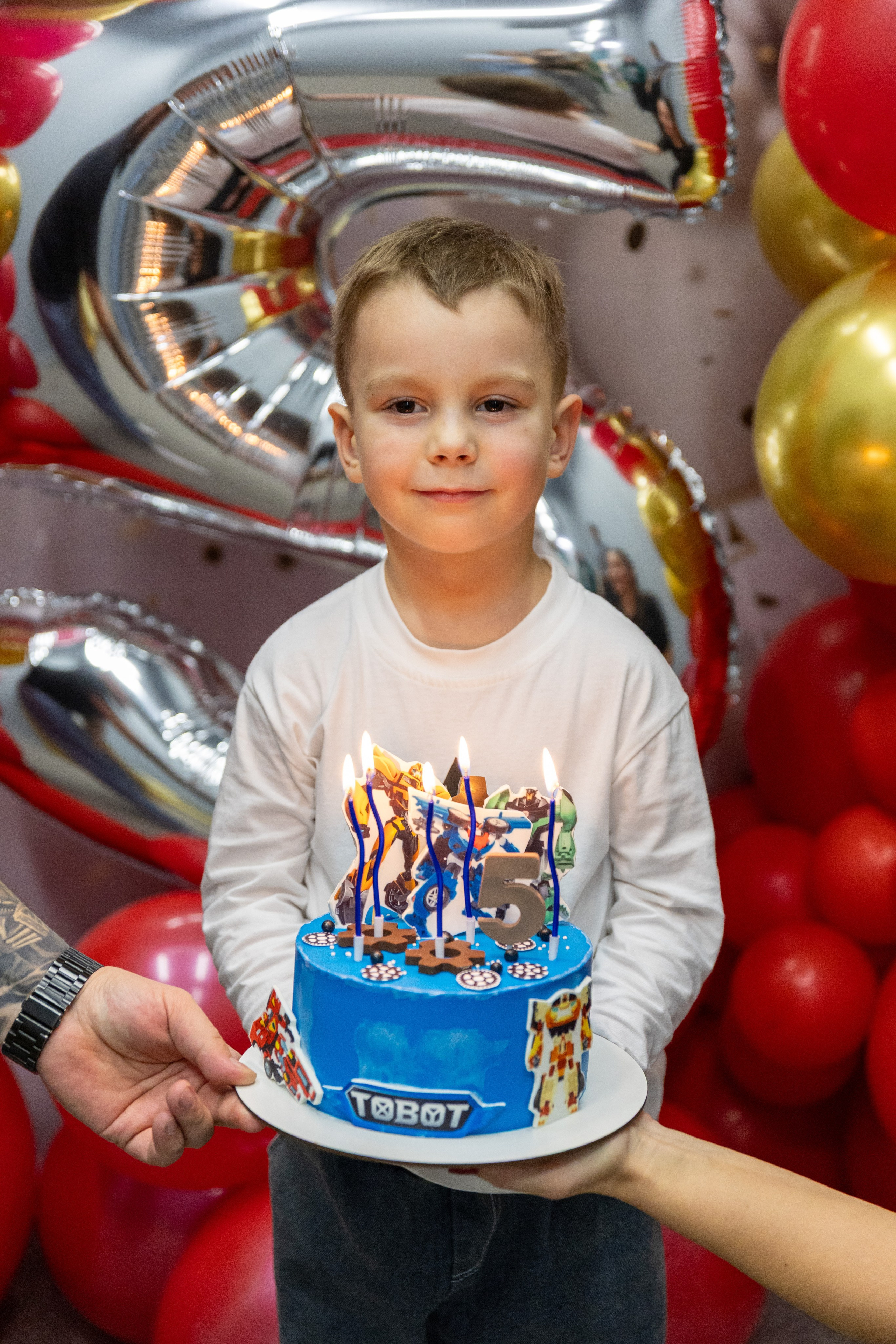 День рождения Давида, 5 лет