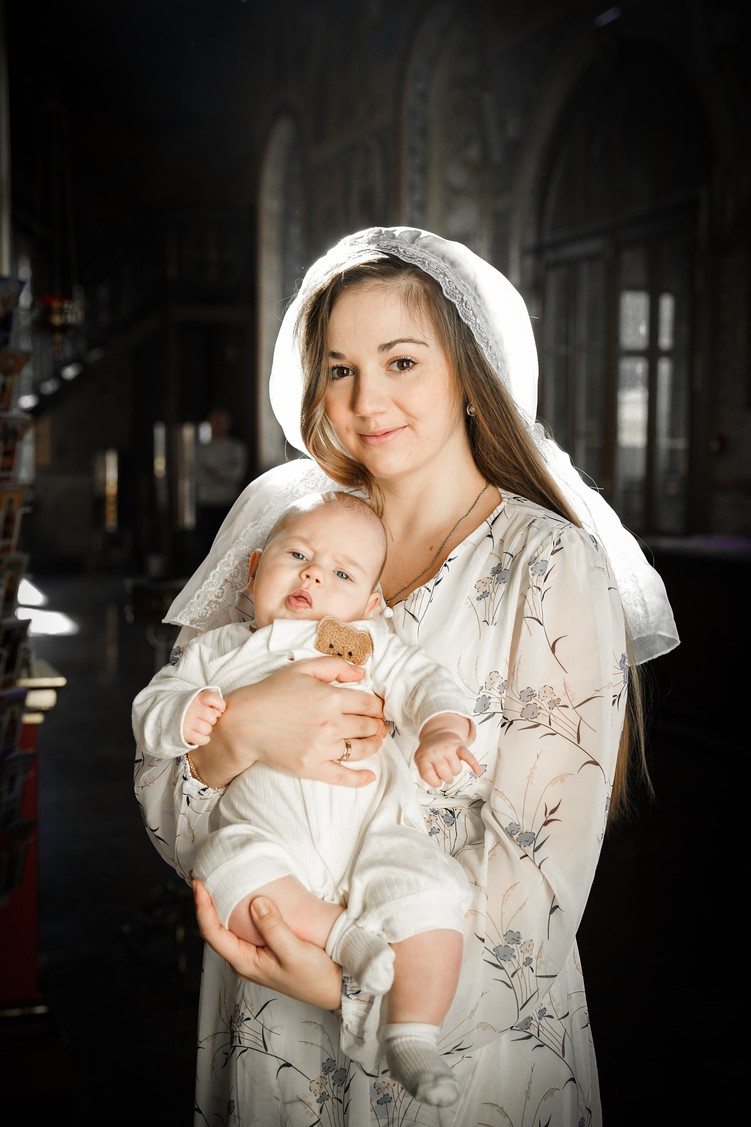 Крещение в Храме Георгия Всеволодовича.Нижний Новгород. Фотограф на крещение и венчание в Нижнем Новгороде.Свадебный Фотограф