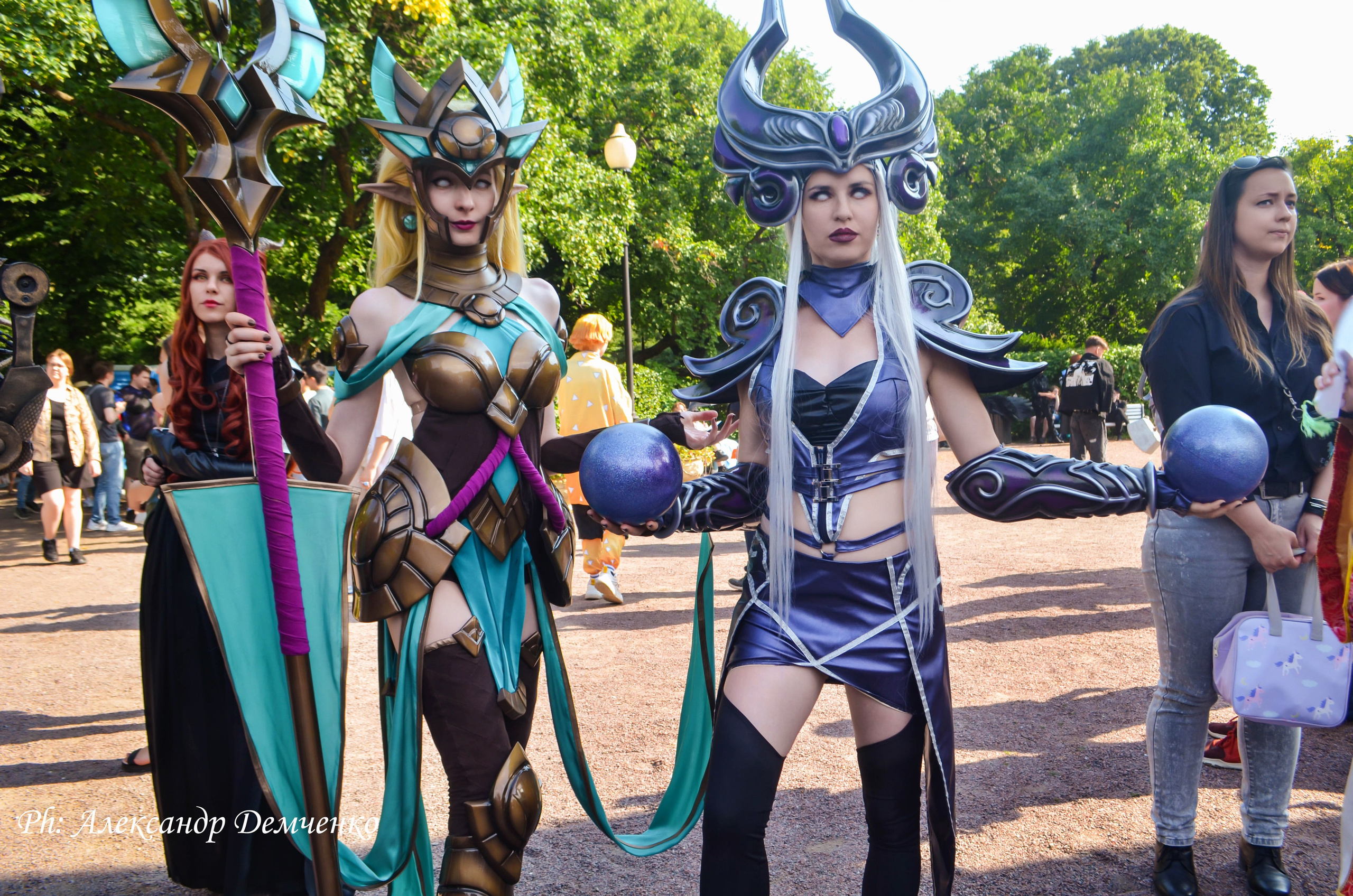 Фотосессия в Парке Горького на Лидеры молодого контента