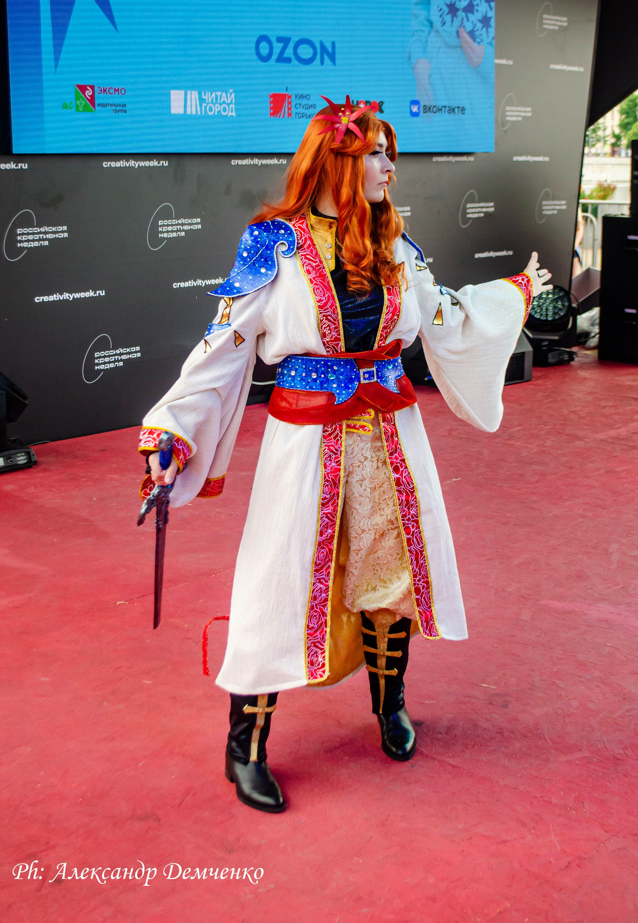 Фотосессия в Парке Горького на Лидеры молодого контента