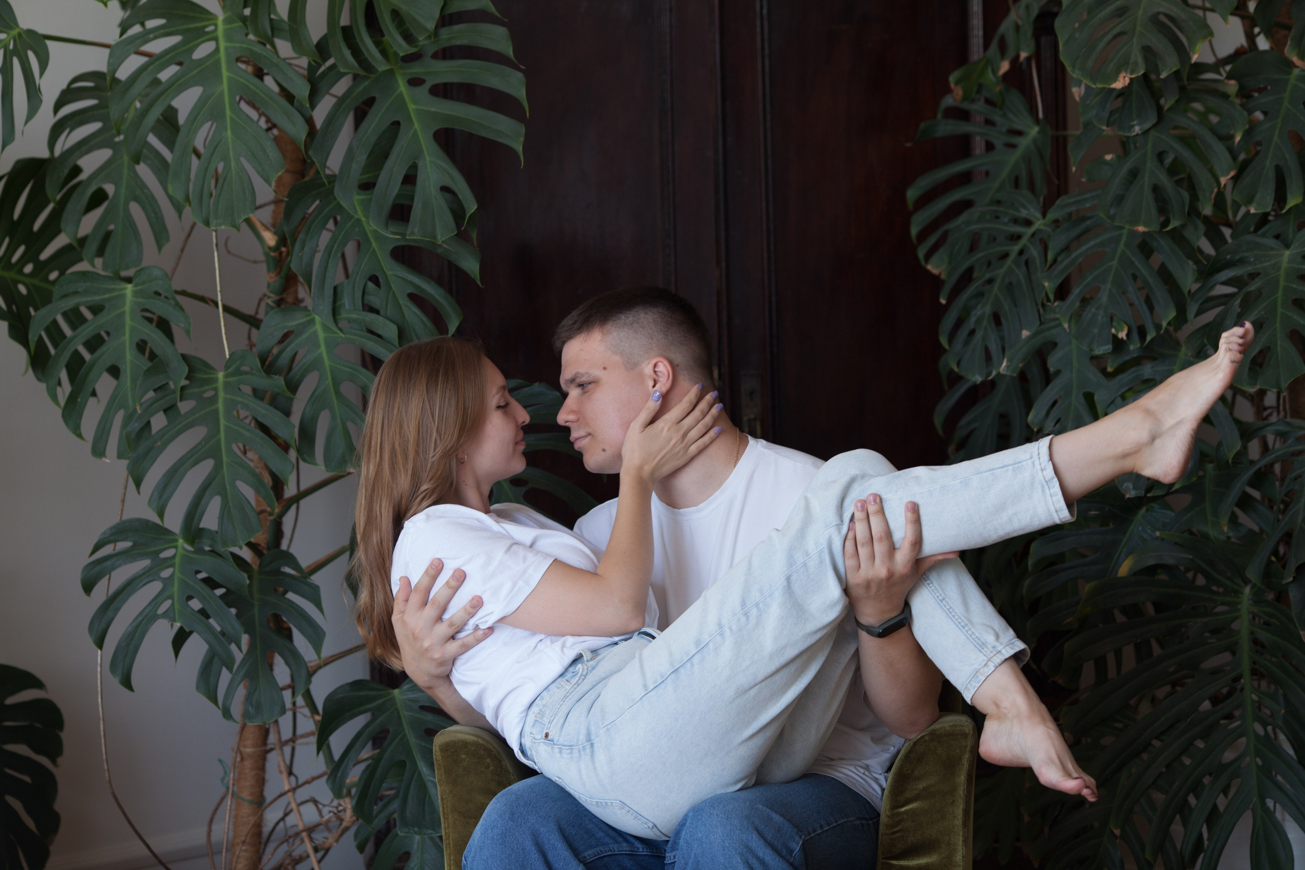 Женя и Кристина минимализм. Семейный и детский фотограф в Краснодаре Брусилова Марина