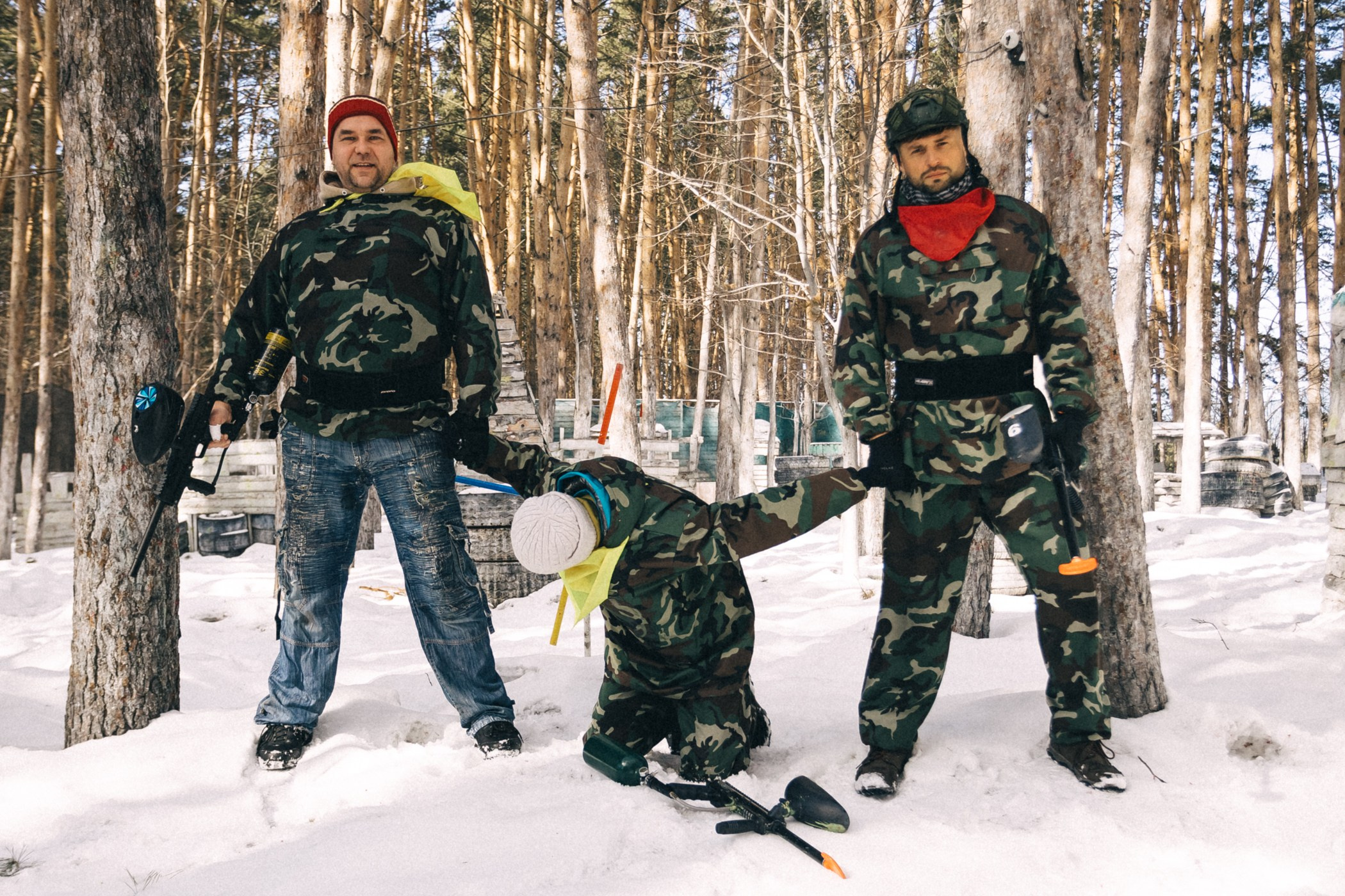 Пейнтбольный клуб «Партизан». Фотограф Кемерово | Сергей