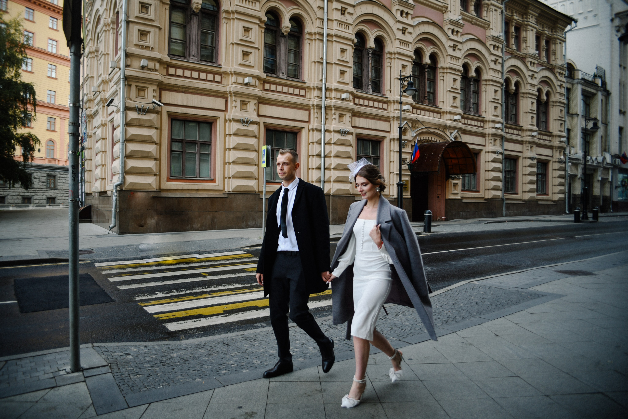 Егор и Виктория Грибоедовский ЗАГС и прогулка по городу. Фотограф Лола Волна, город Москва