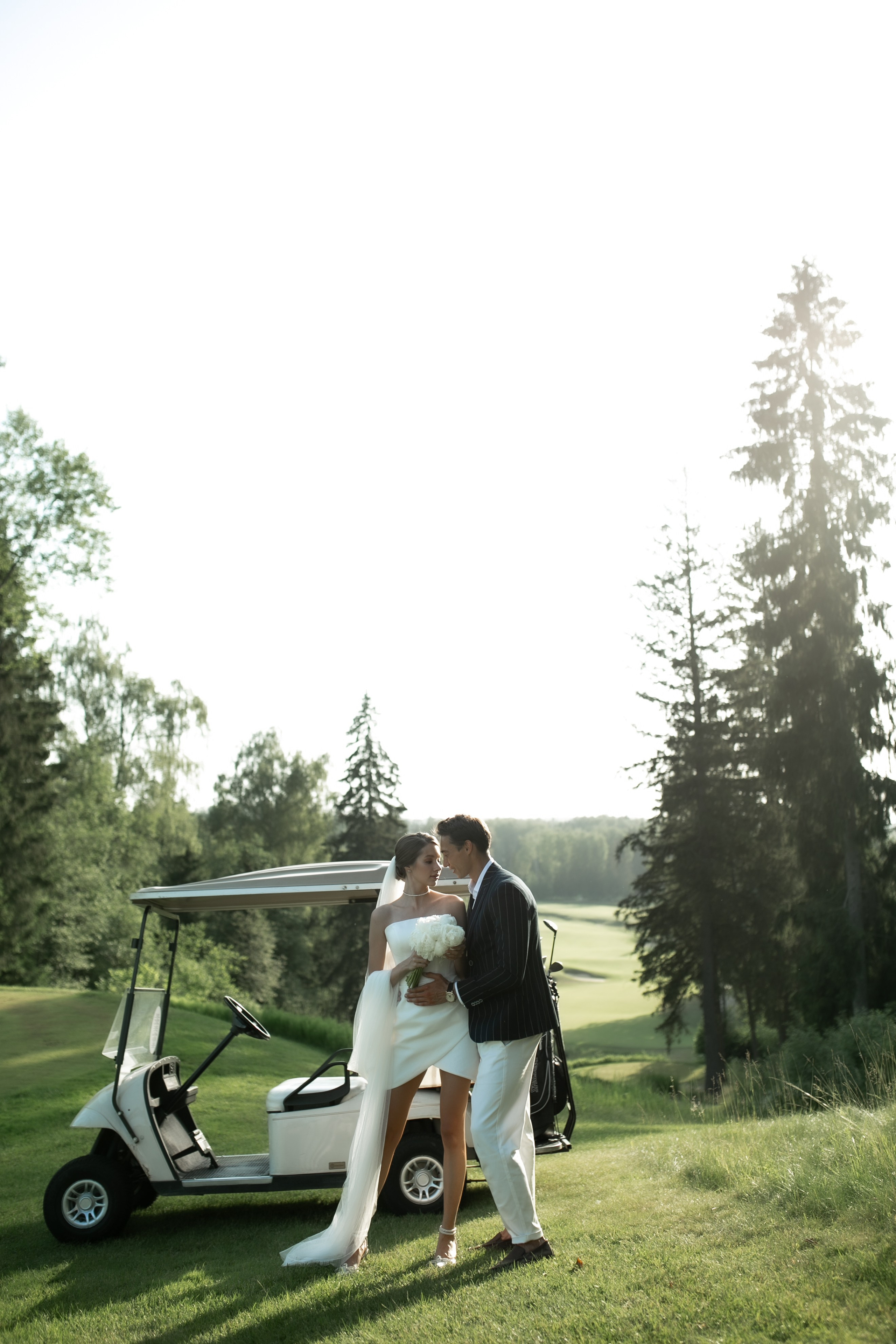 Alina & Georgy Golf Wed