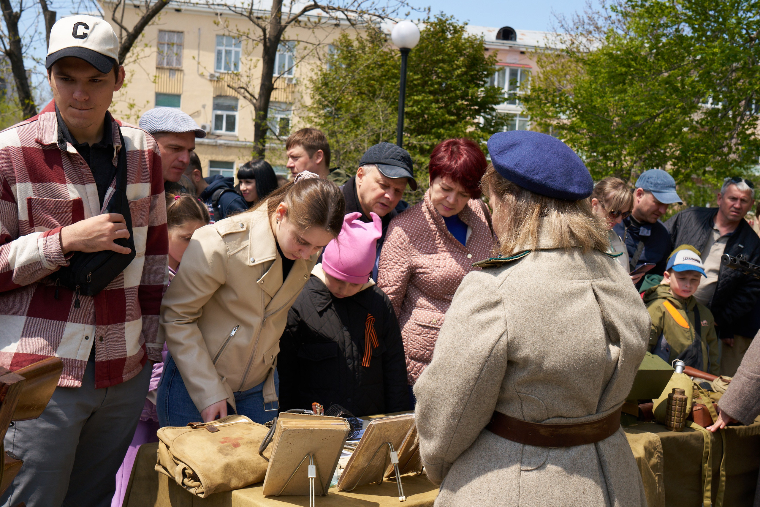 Реконструкция, посвящённая 9 мая. Профессиональный репортажный фотограф Инесса Иминова