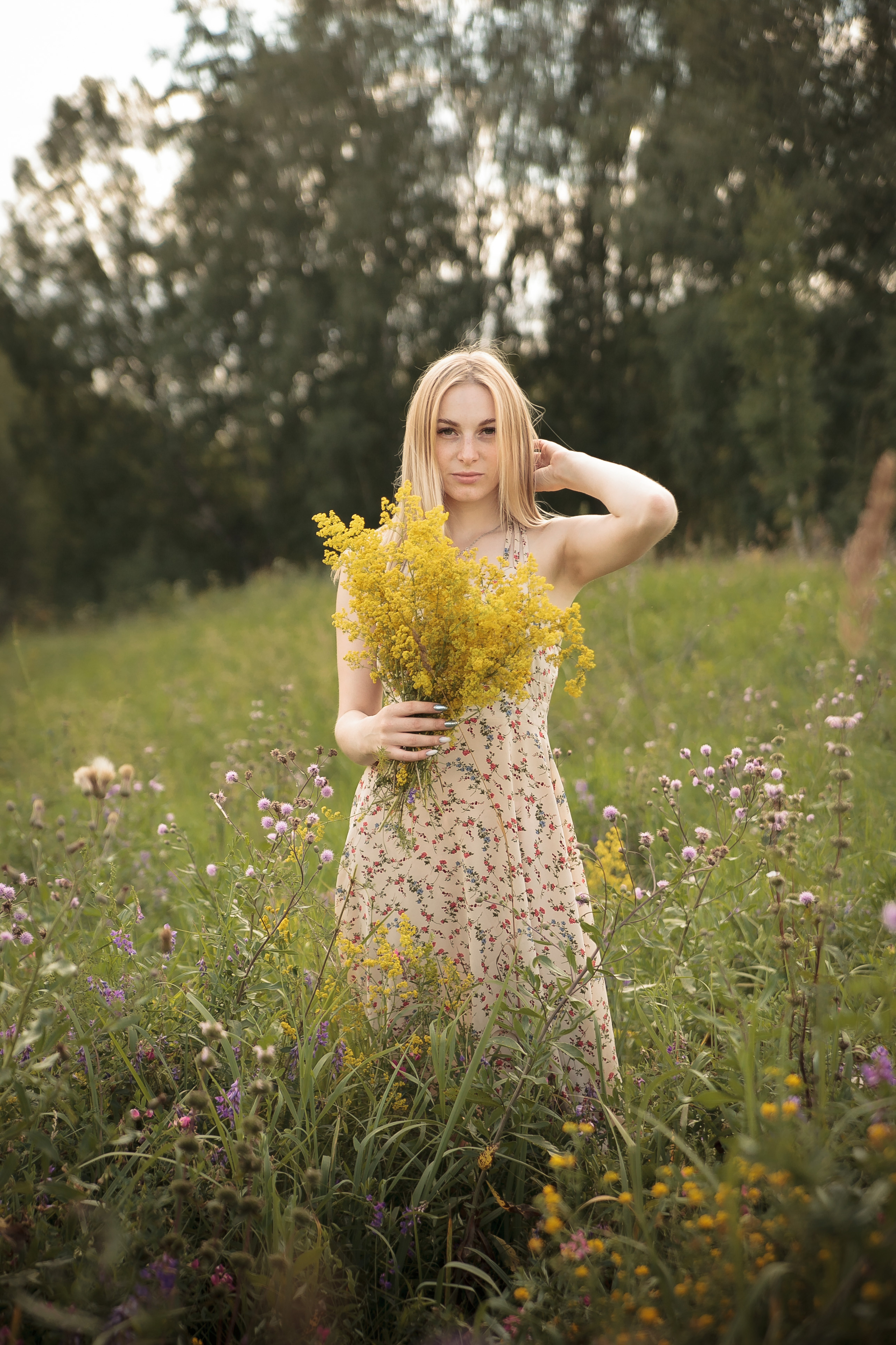 Фотосессия в полях Искитим