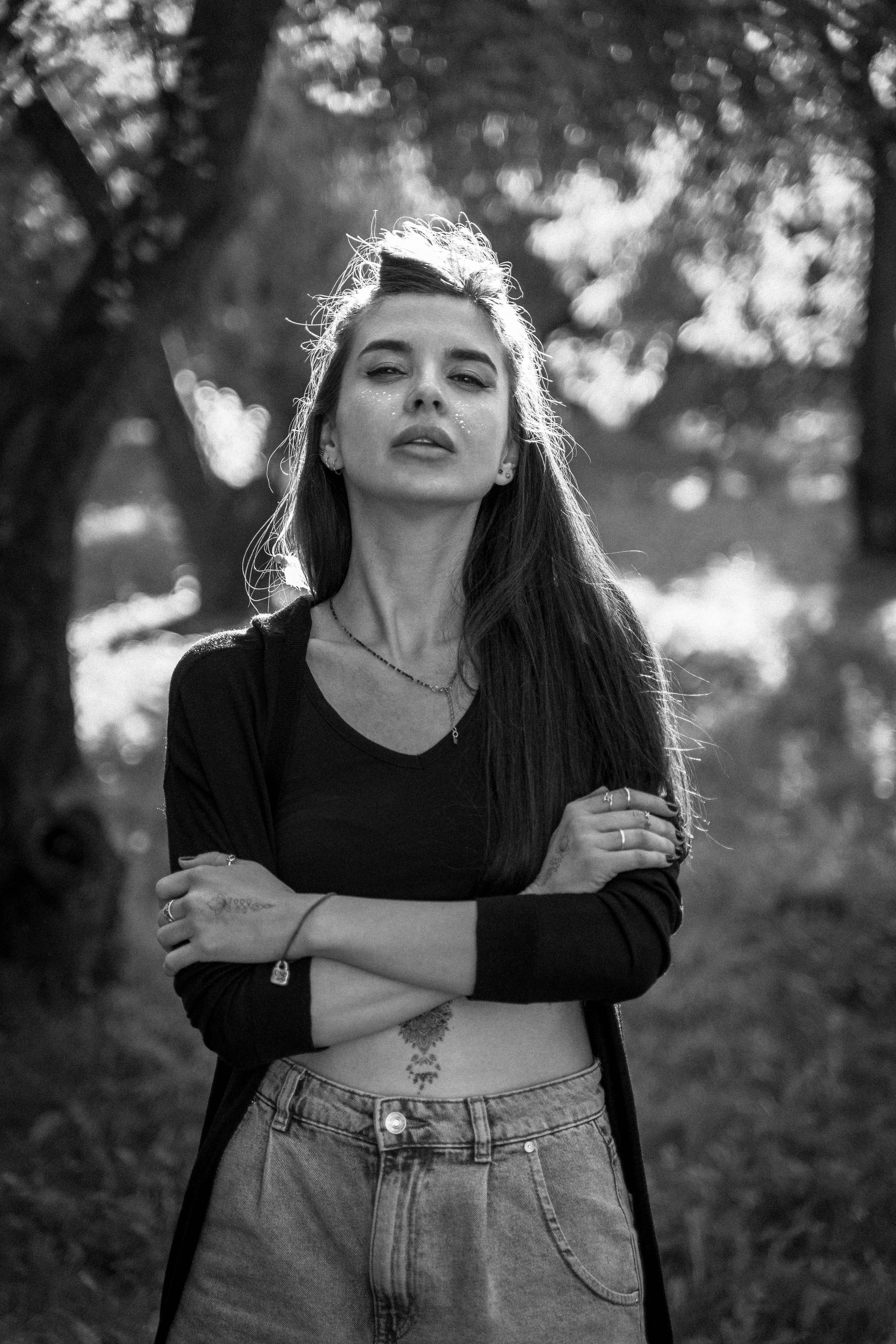 Портретная съемка в парке Москвы. Свадебный и семейный фотограф в Новосибирске Данил Коротких